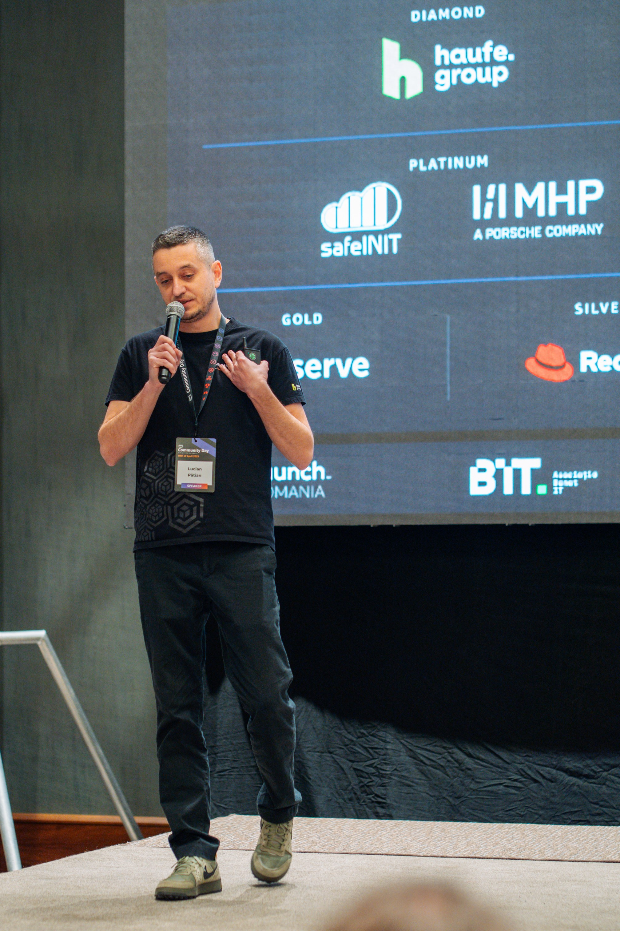 AWS Community Day 2025. Cozac Cristian Photographer