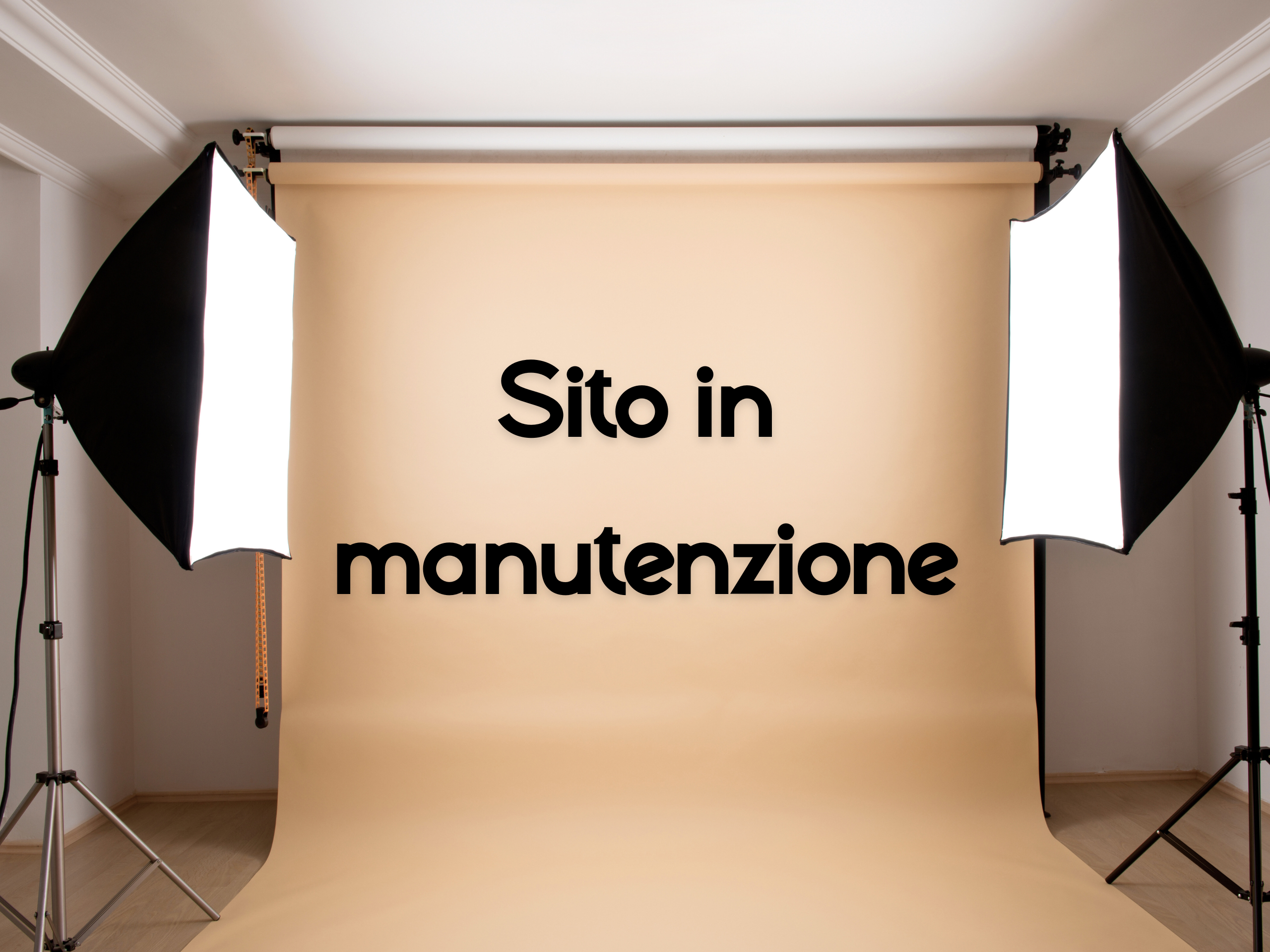 Benvenuto nel mio studio