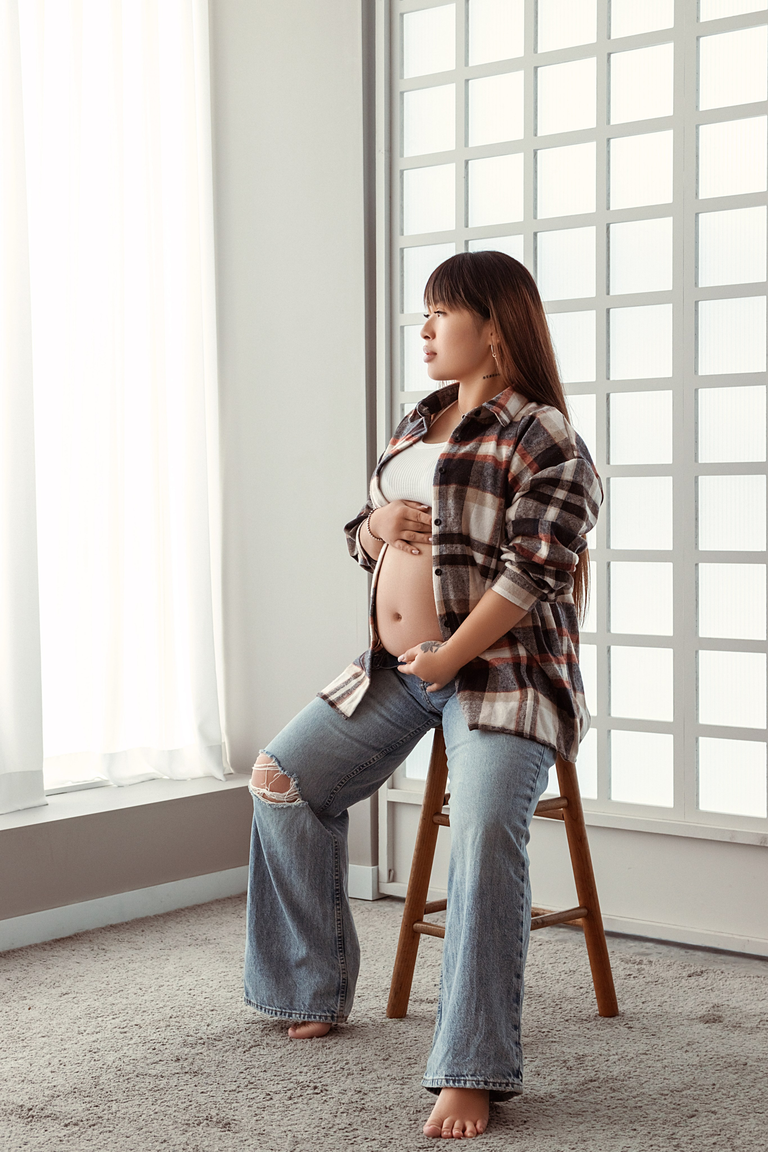 Валерия. Фотограф беременности, ньюборн и годовасиков в Корее Жанна Хан