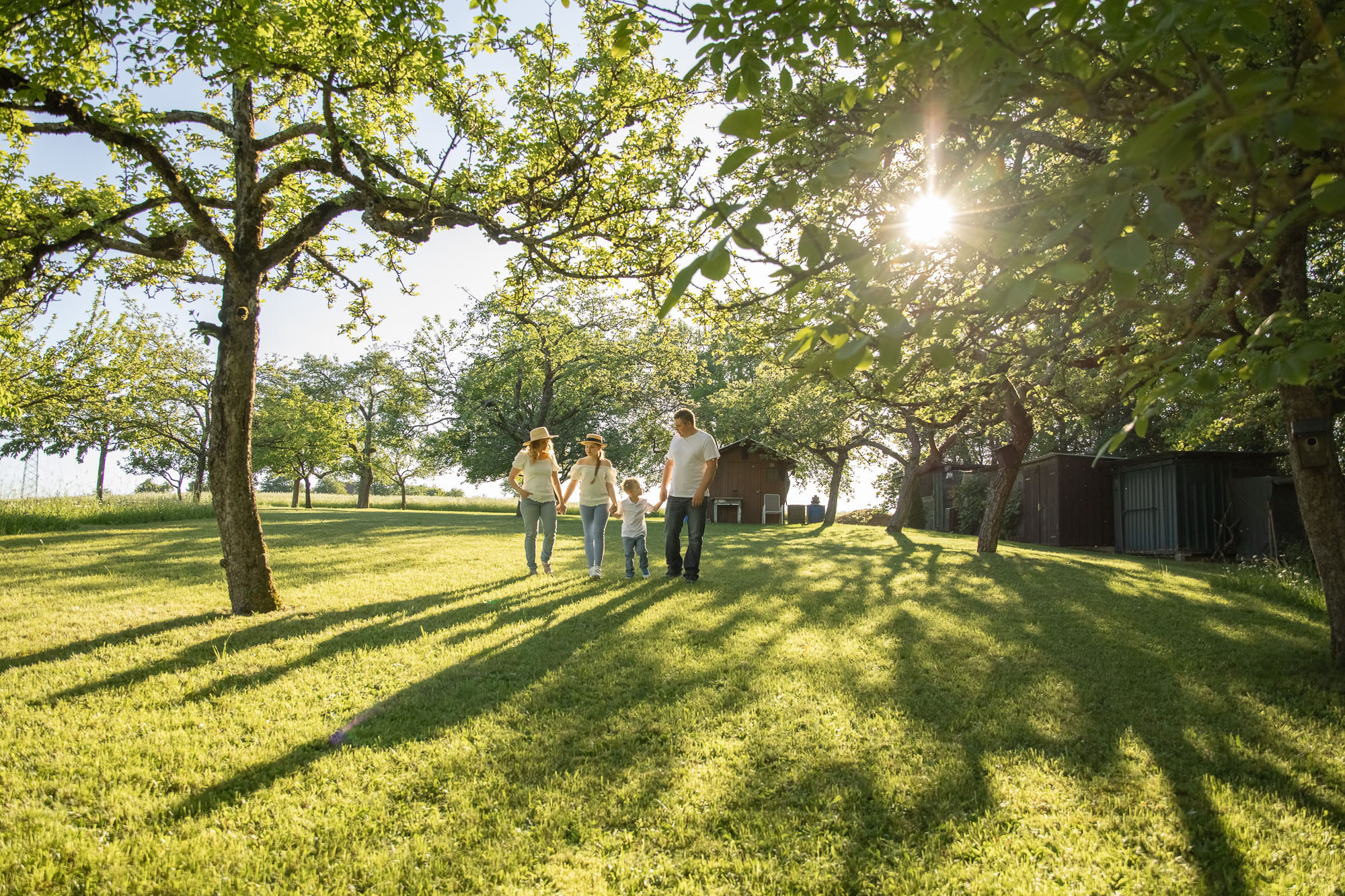 Familienshooting. Fotograf für Hochzeits- und Familienfotos in Buchen (Odenwald) Mosbach