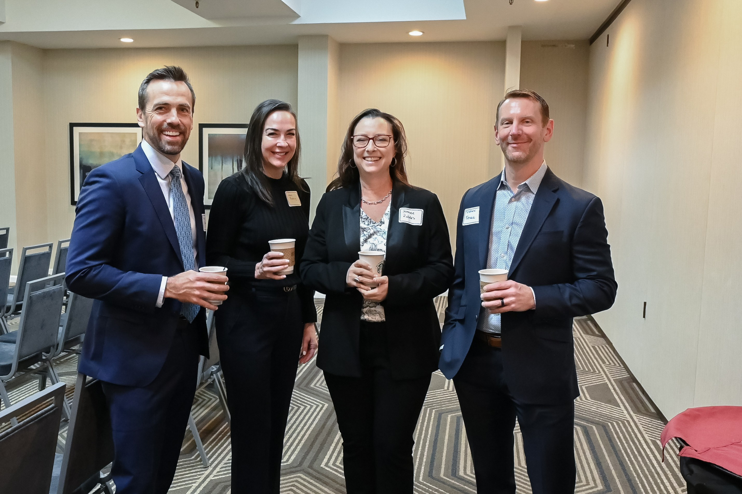 Executive Roundtable networking. Portrait photographer in Charlotte, North Carolina