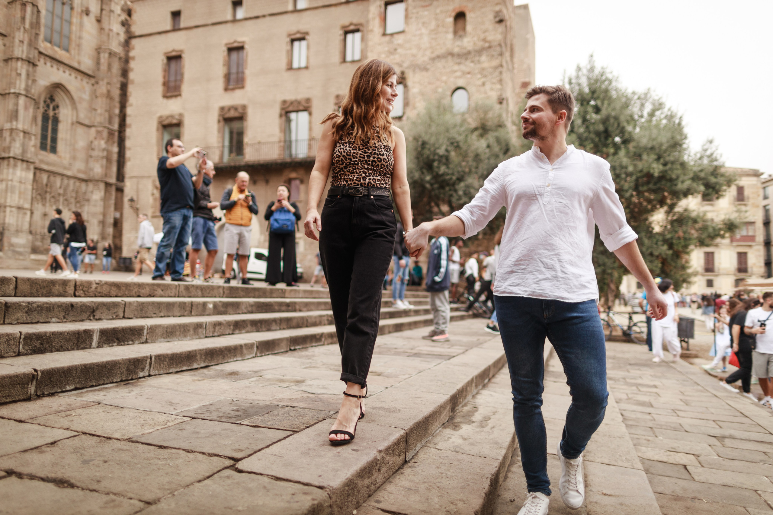 Damian i Monika. Fotograf w Barcelonie Hiszpanii Maslik Yulia