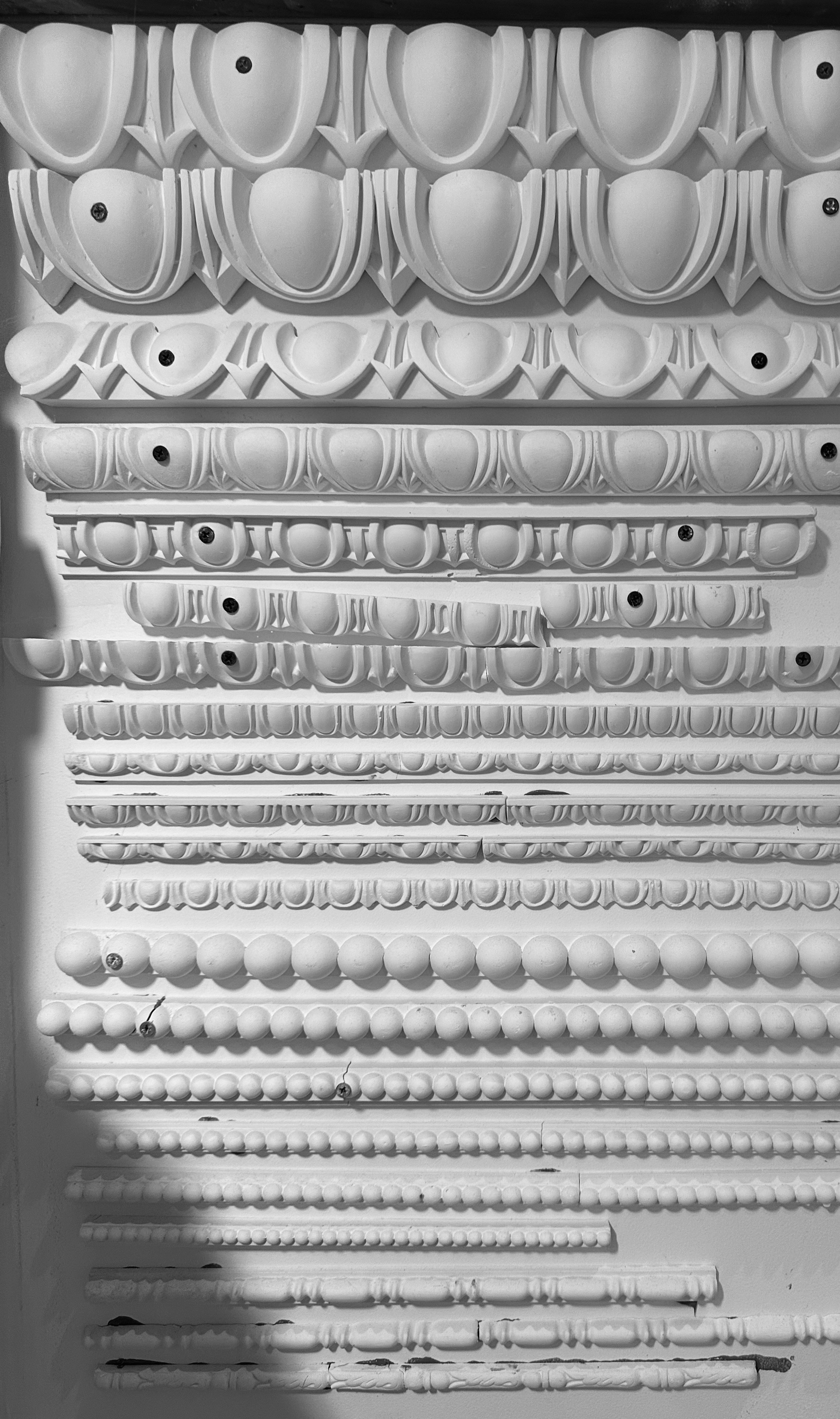 Panel Moldings. Plaster molding