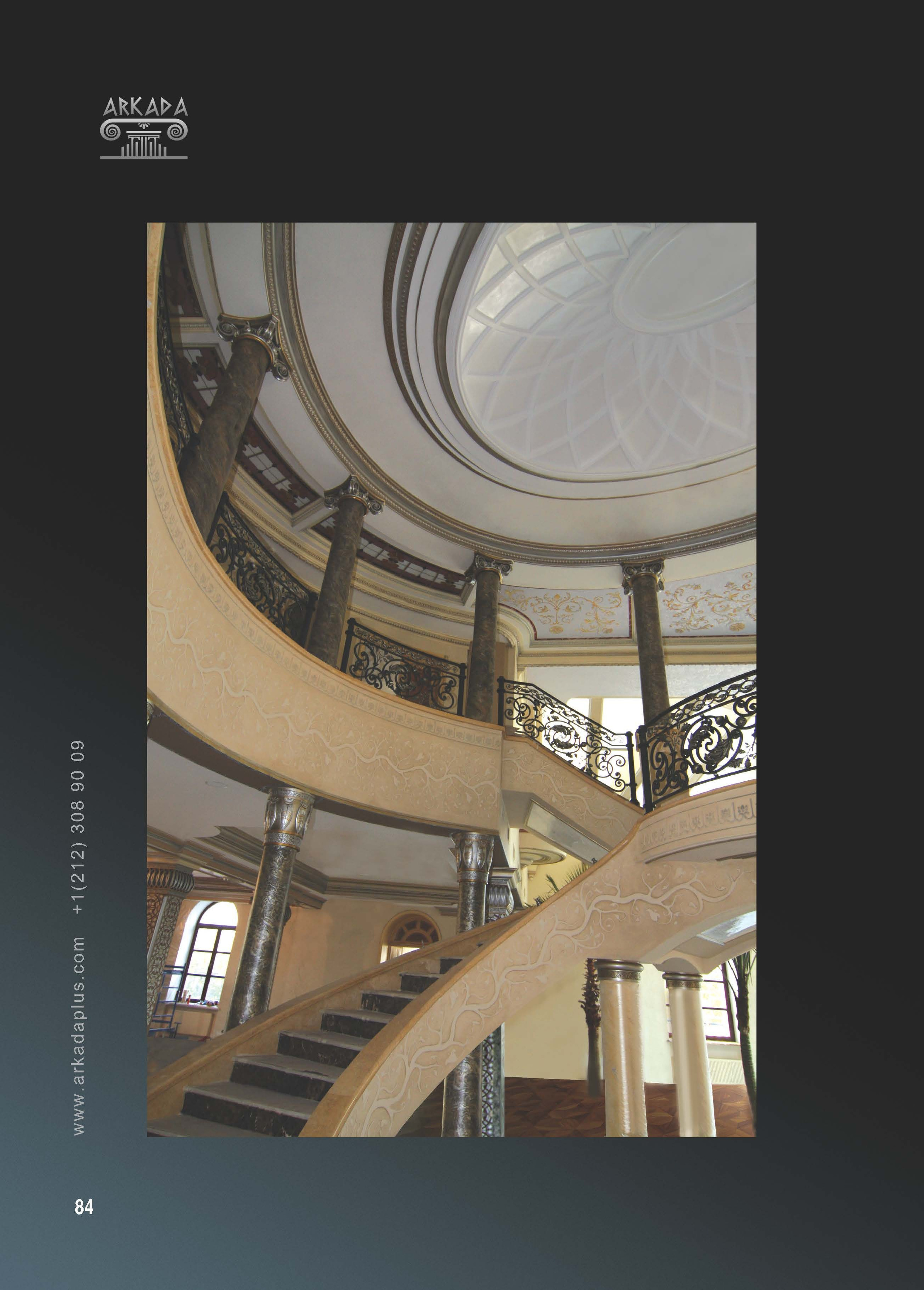 Catalog pages. Plaster molding