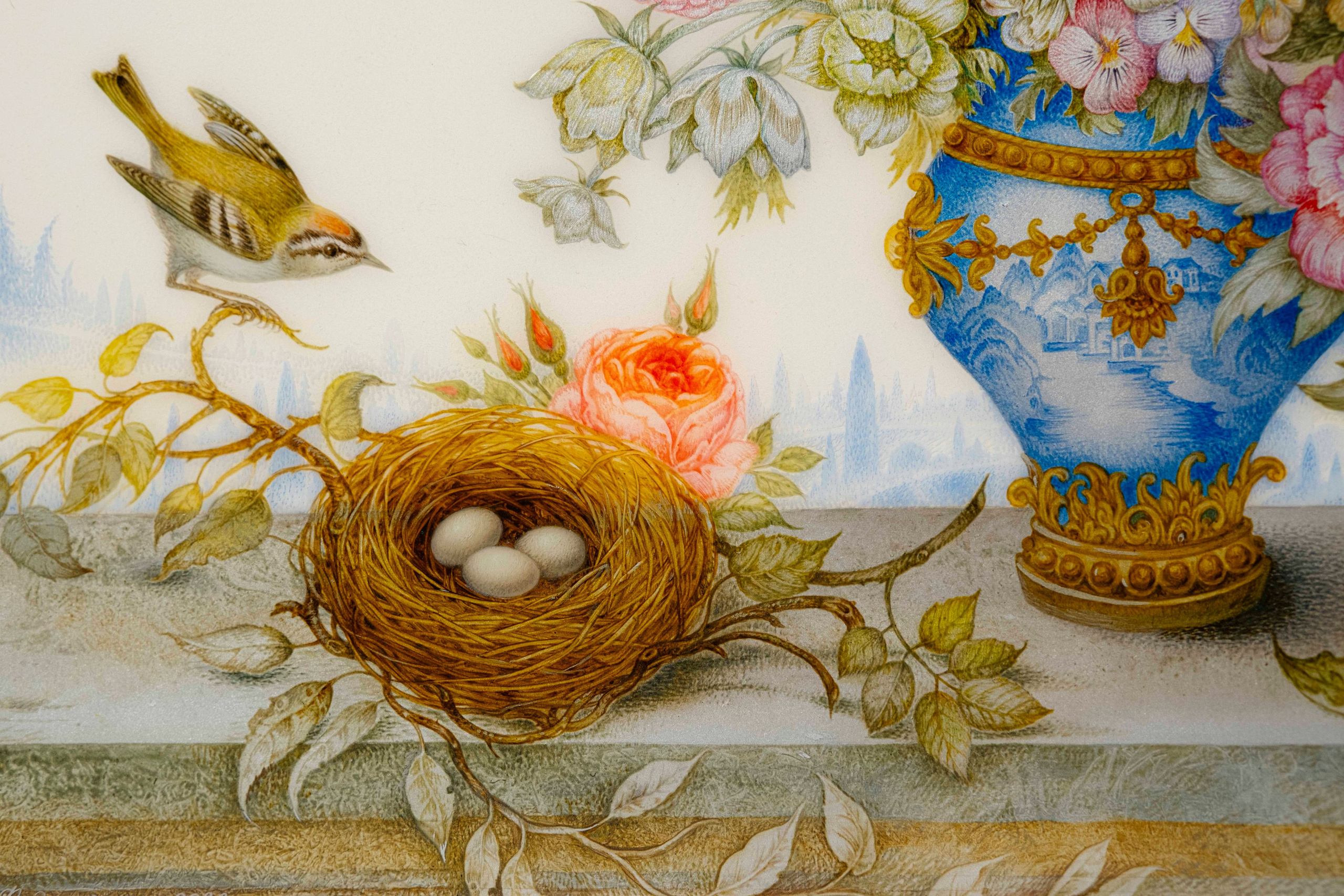Still Life with a Nest. Marina Rogatova
