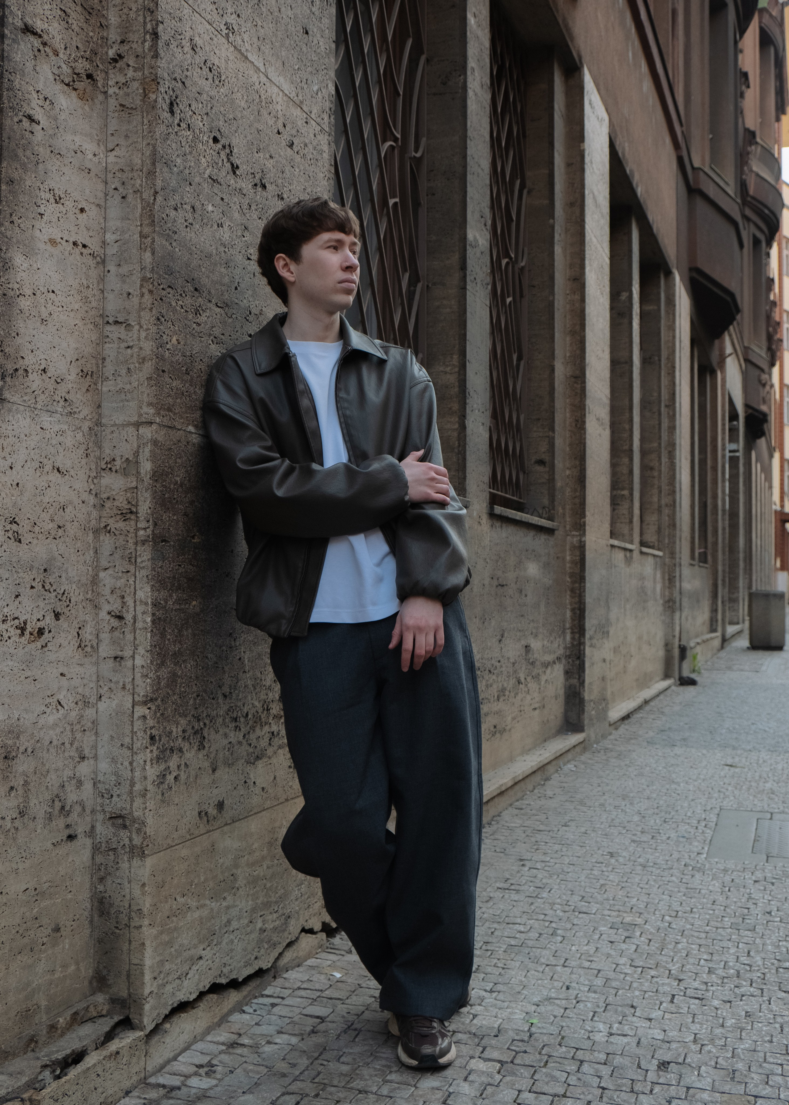 Male portrait. Professional photographer in Prague Valeriia Usoltseva