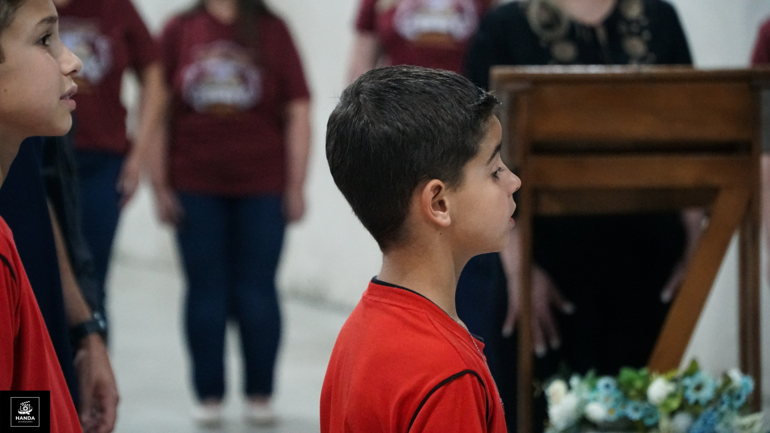 Noite autógrafos colégio Aurélio Buarque de Holanda. Handa Produções