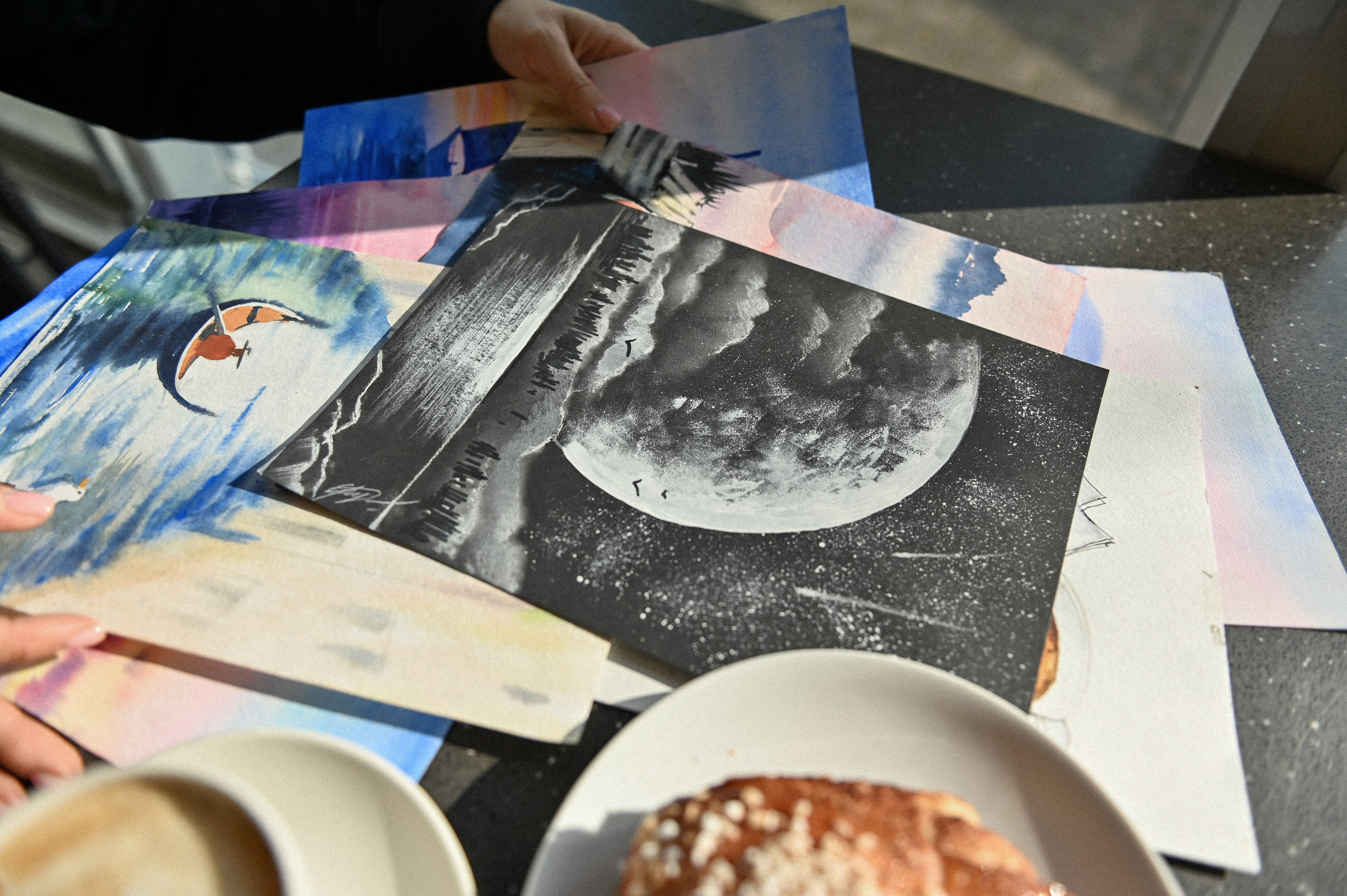 Художник в городе. Детский и семейный фотограф в финляндии дина пулкка. контент фотограф