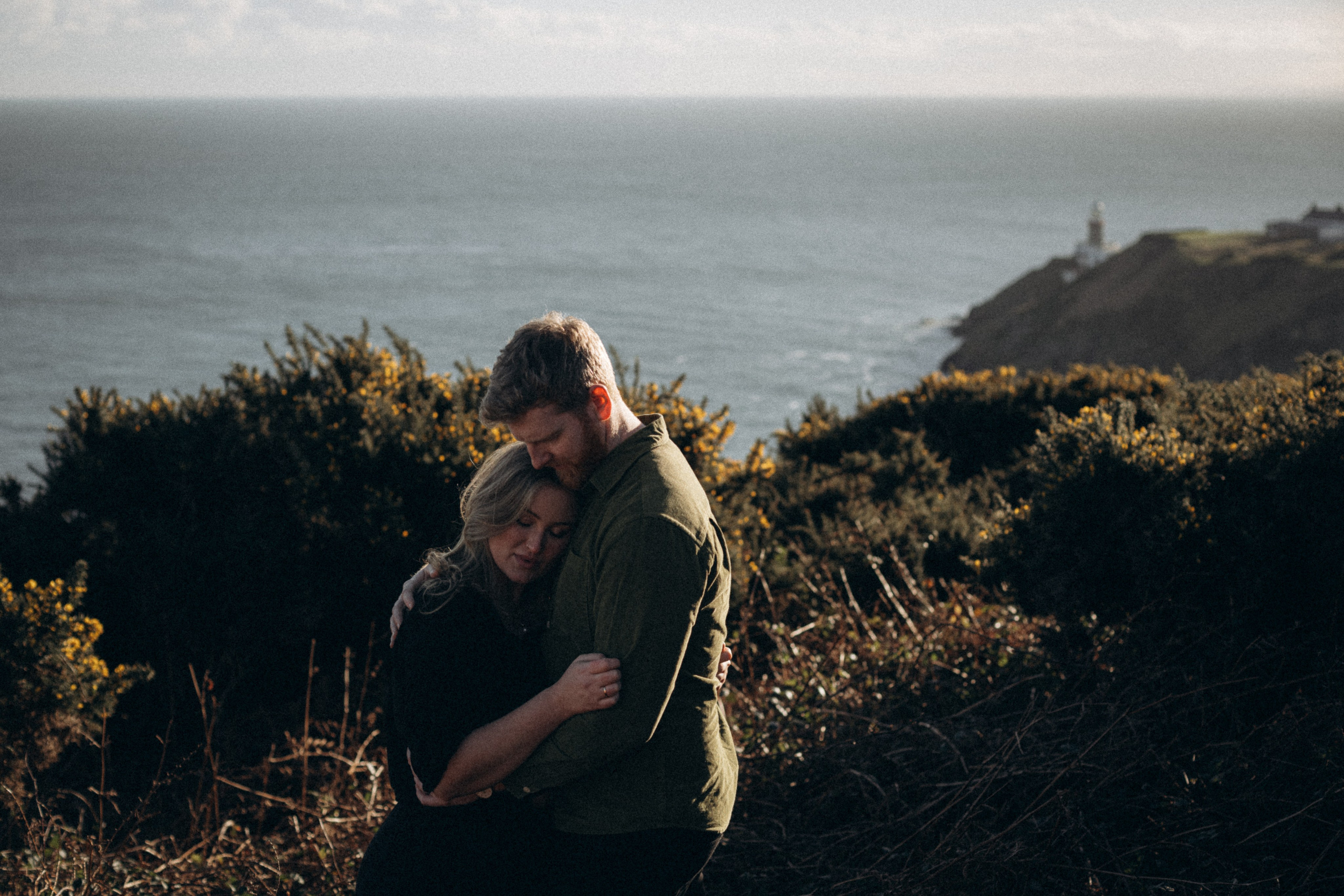 Howth cliff photoshoot. Wedding & Family photographer in County Donegal and Dublin, Ireland