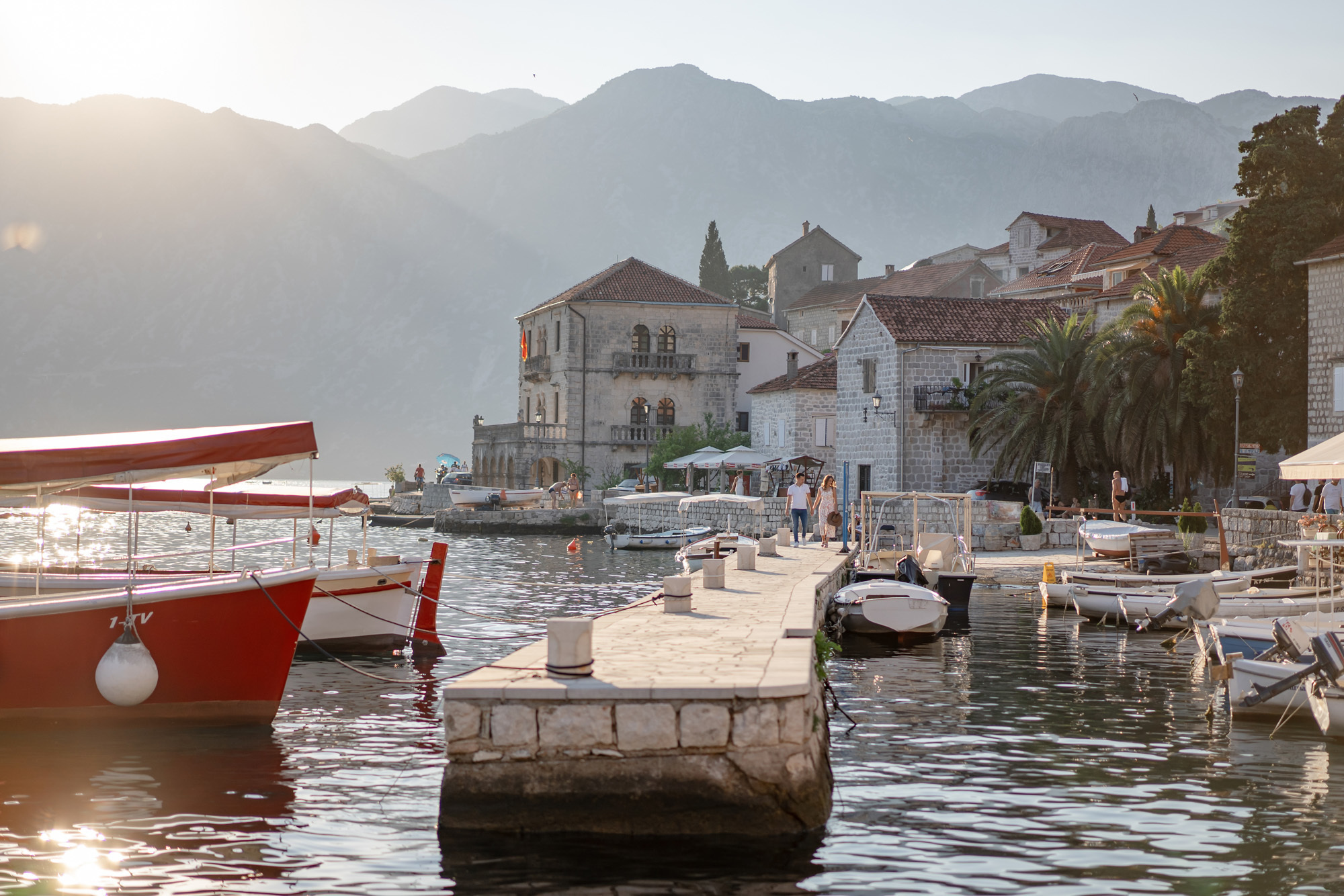 Ein Sommerabend in Perast