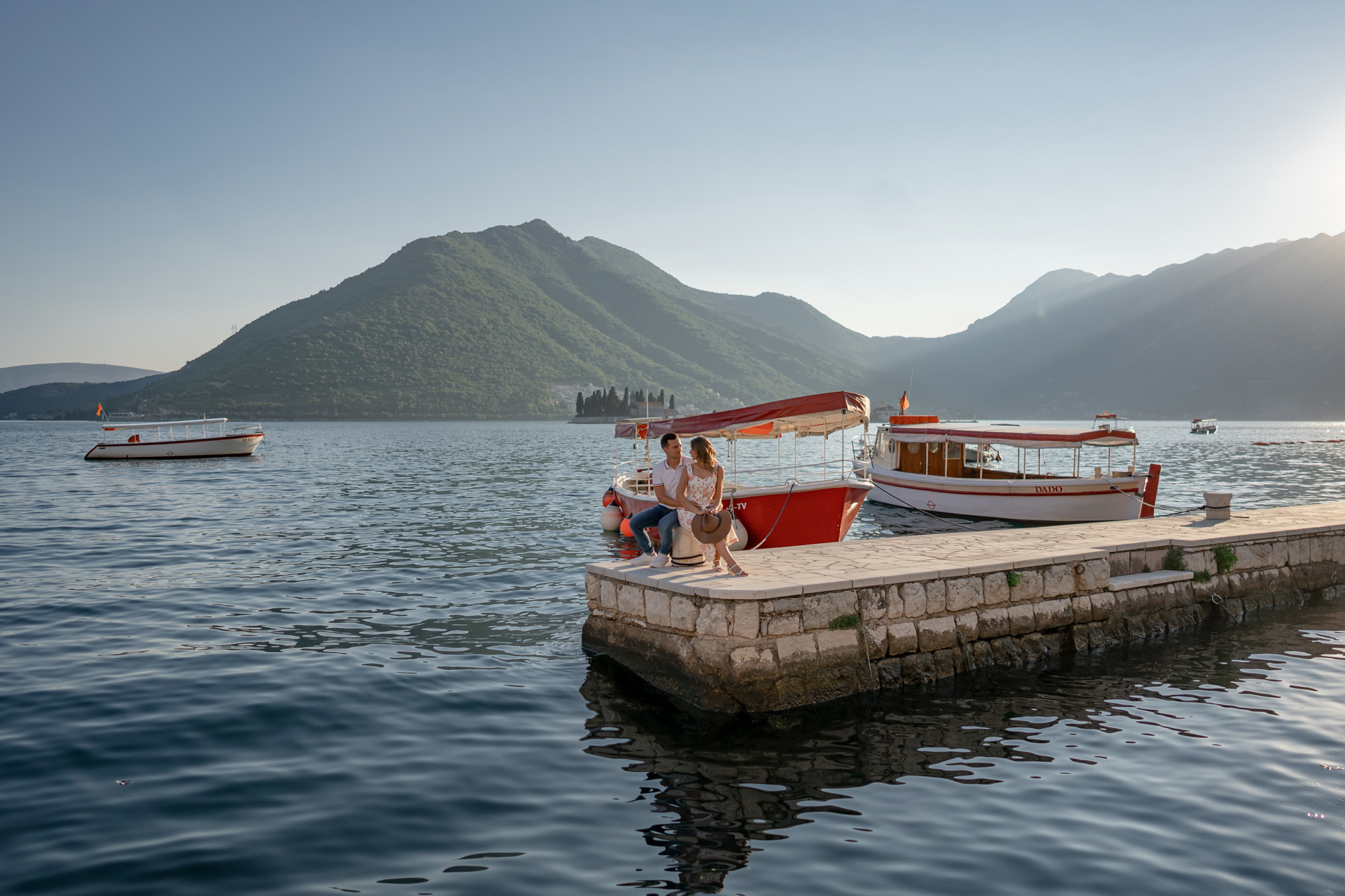 Ein Sommerabend in Perast