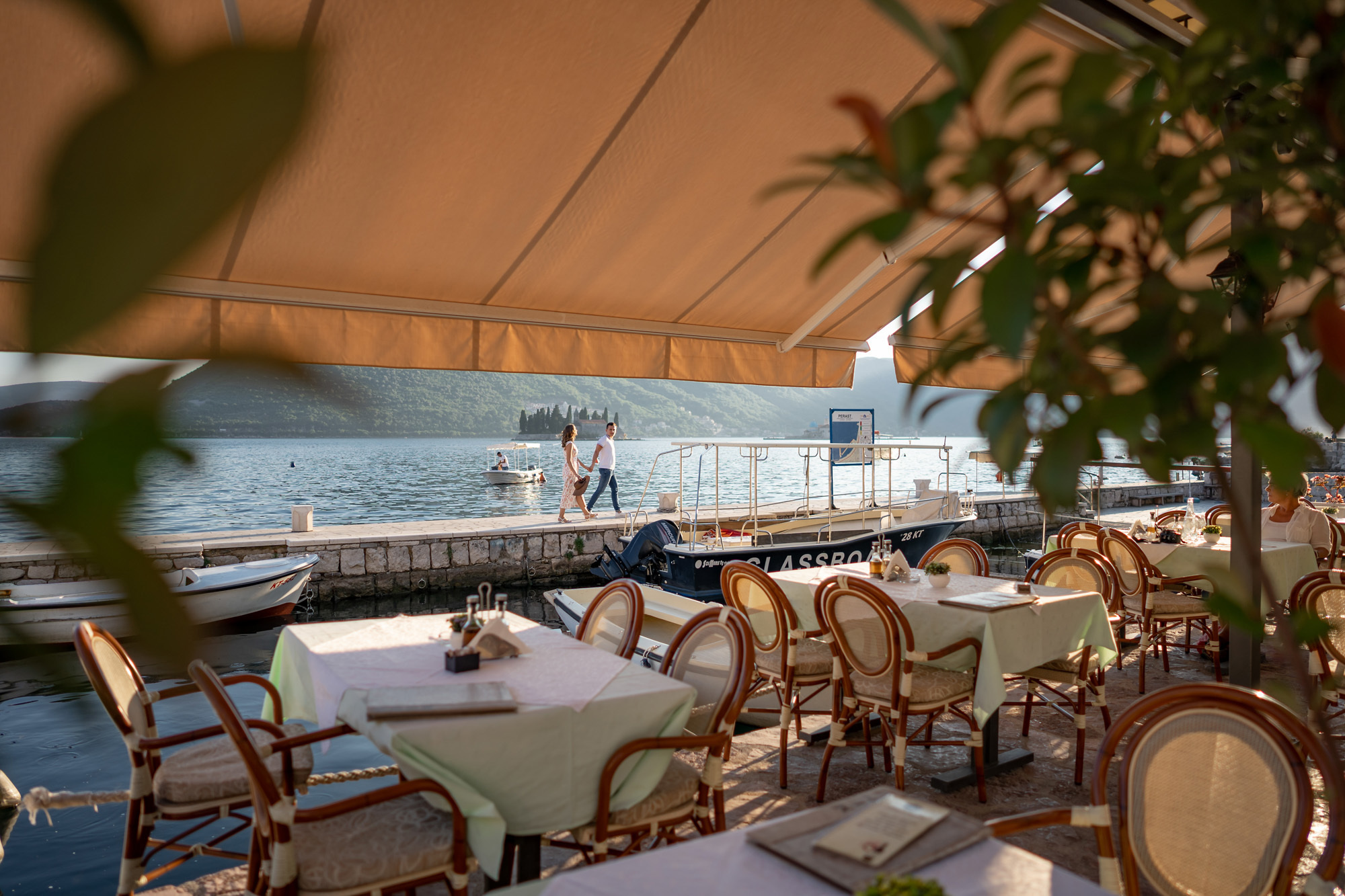 Ein Sommerabend in Perast