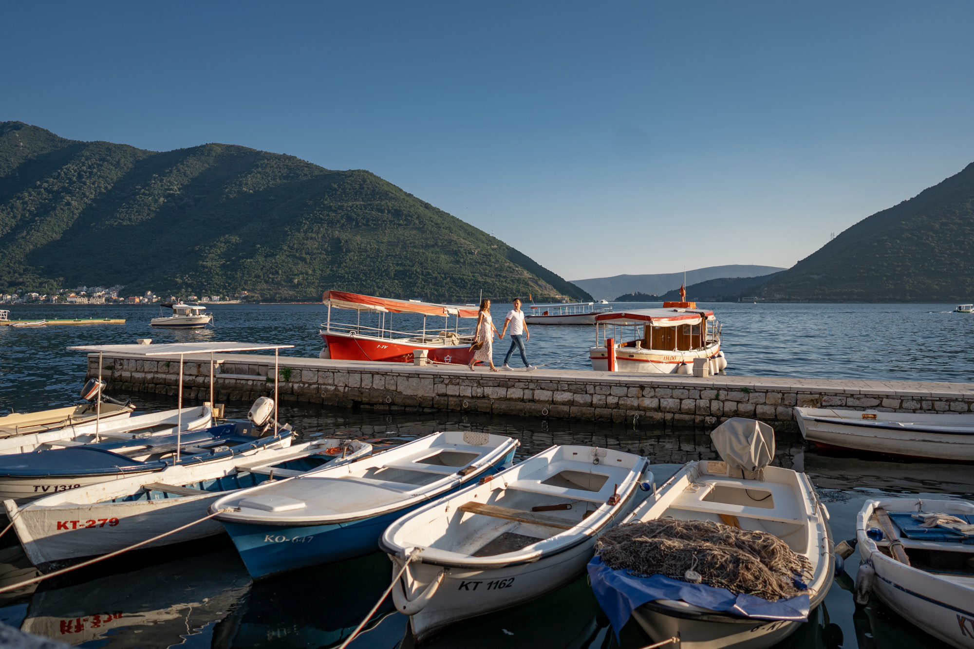 Ein Sommerabend in Perast