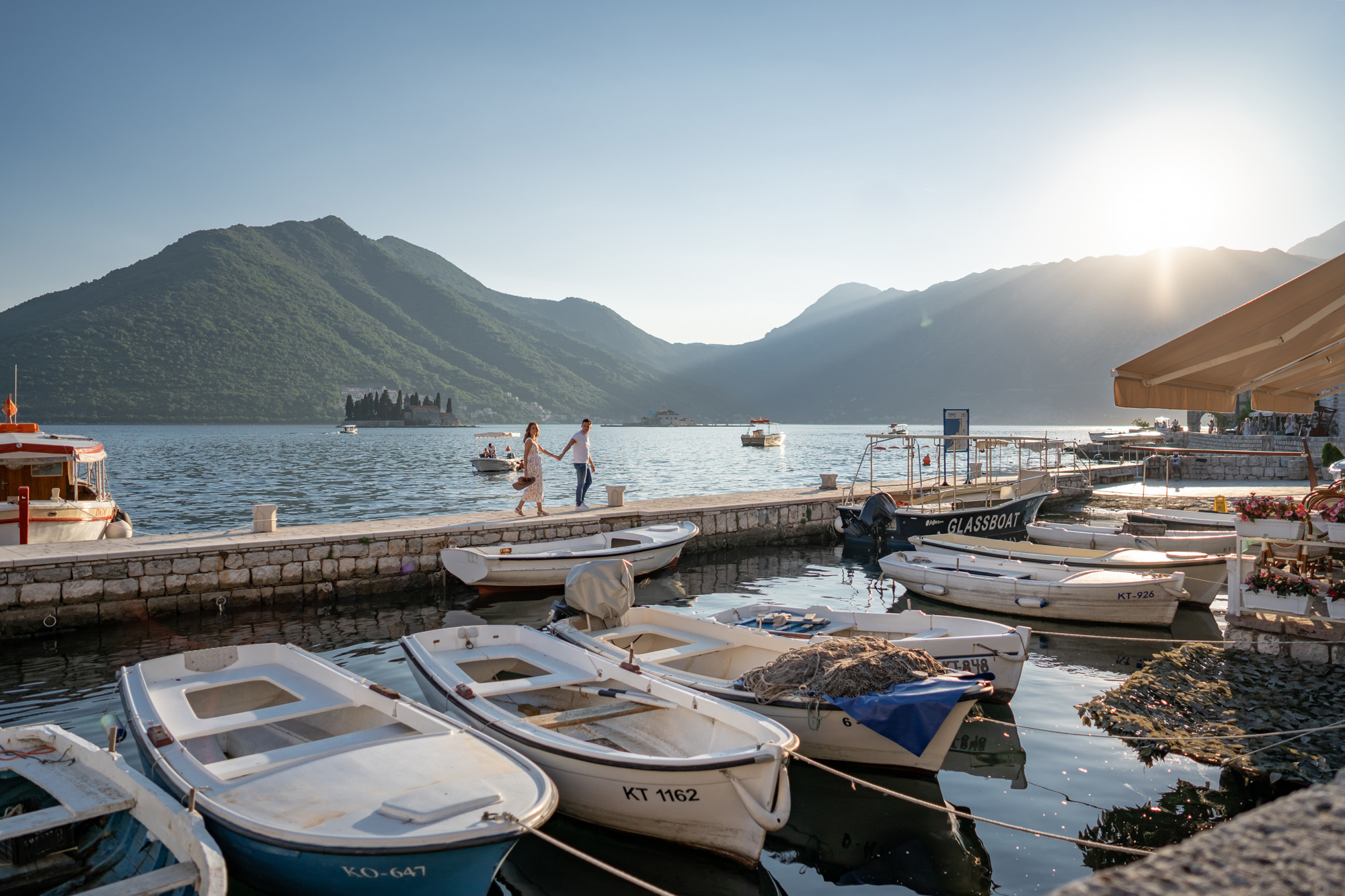Ein Sommerabend in Perast