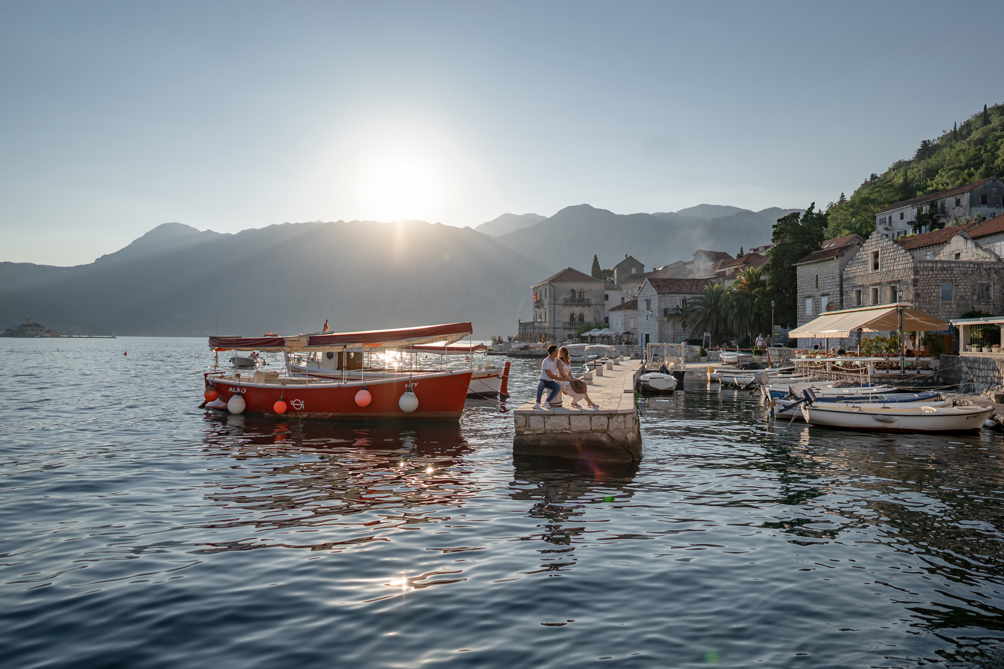 Ein Sommerabend in Perast