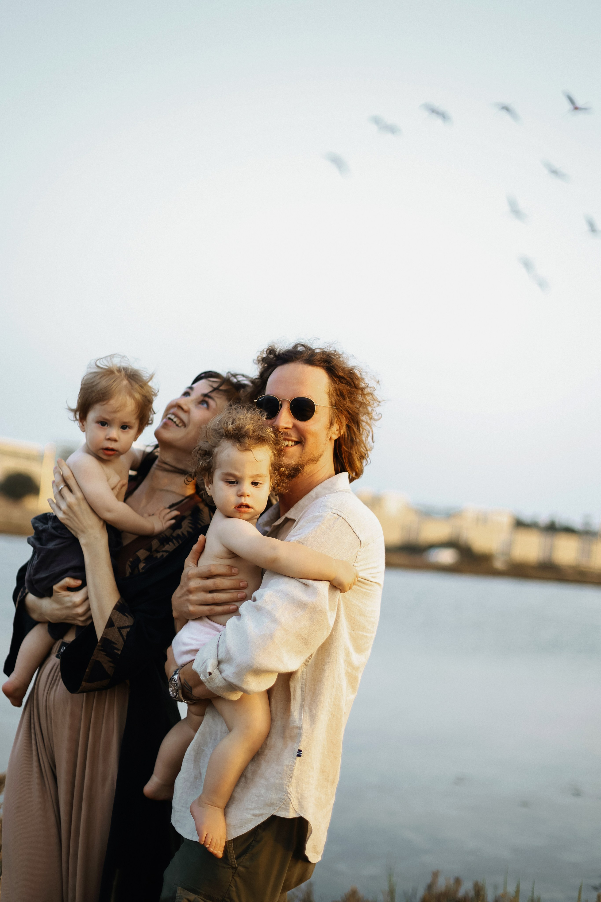 Little curls in Atlit. Family photographer in Israel
