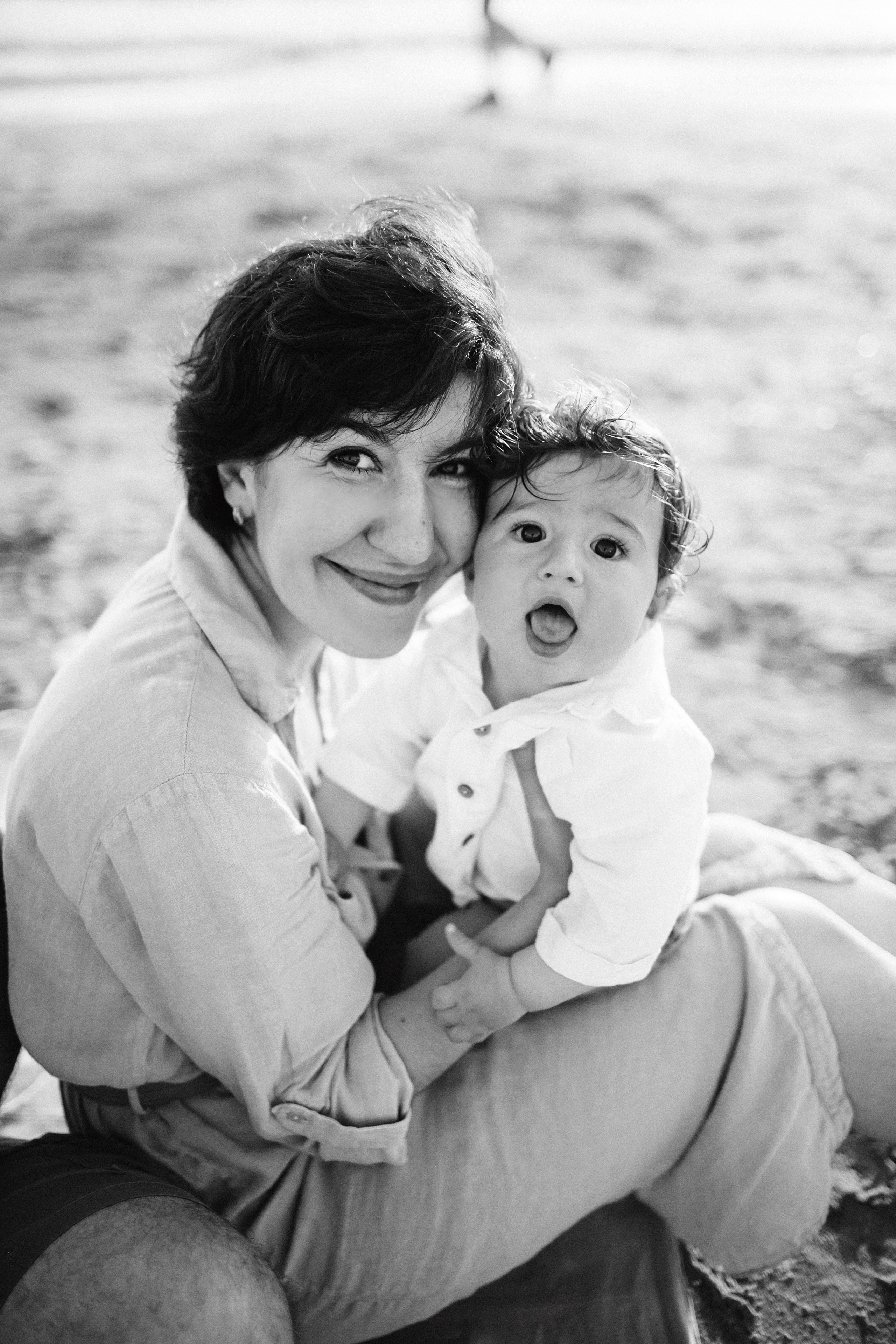 Studentim beach / Eithan 9 month. Family photographer in Israel