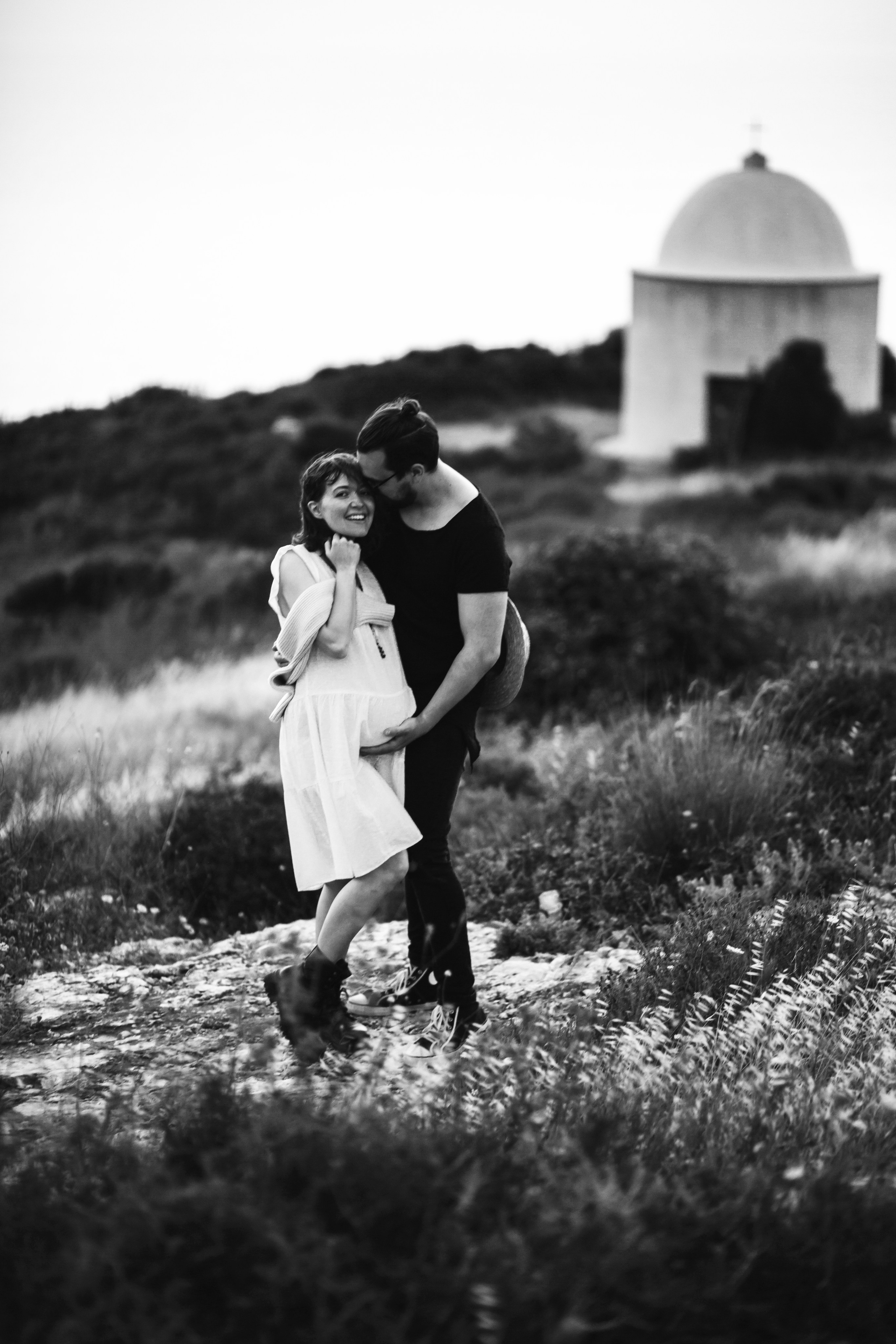 Genya & Sasha at Stella Maris. Family photographer in Israel