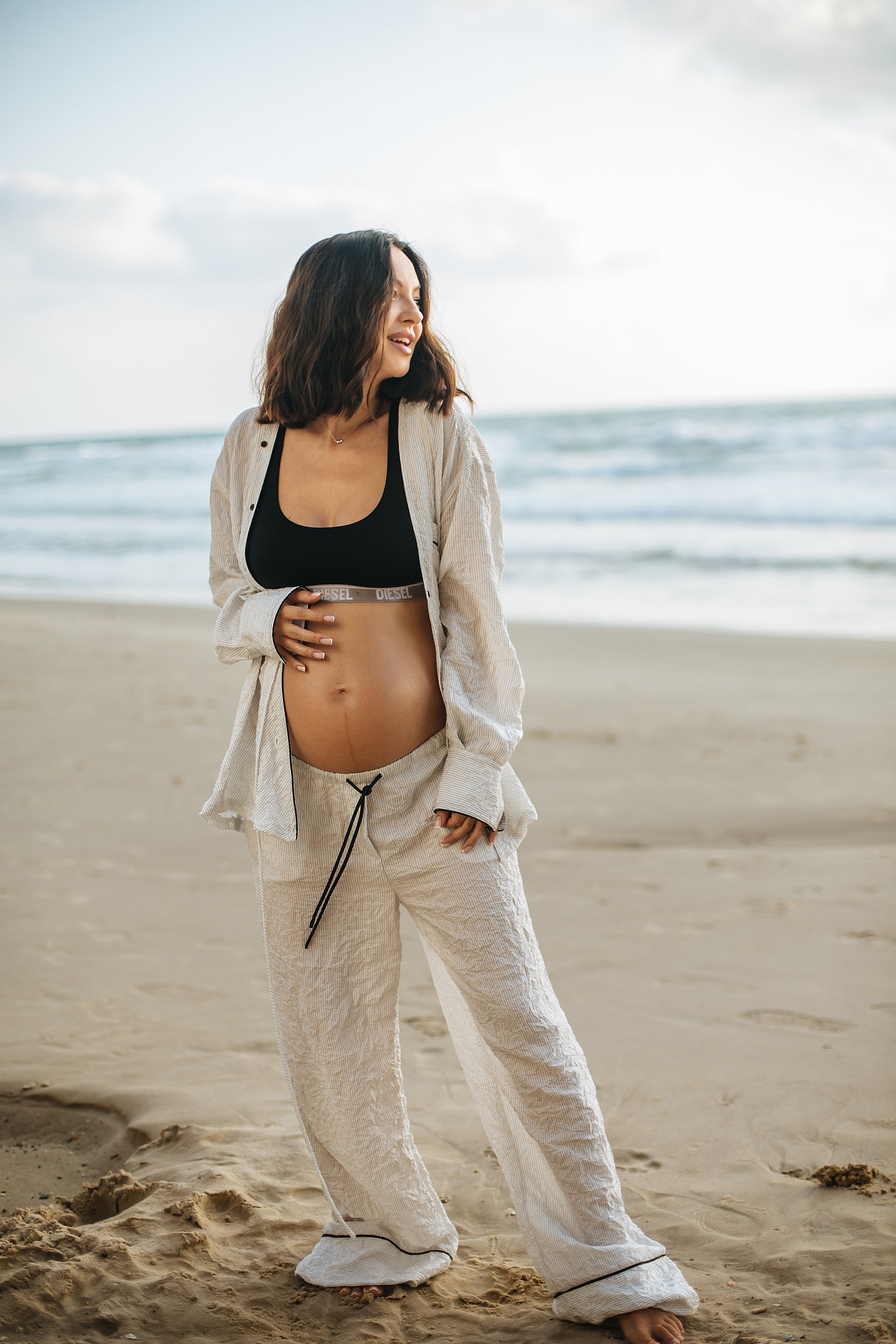 Katya & Fil Givat Olga. Family photographer in Israel