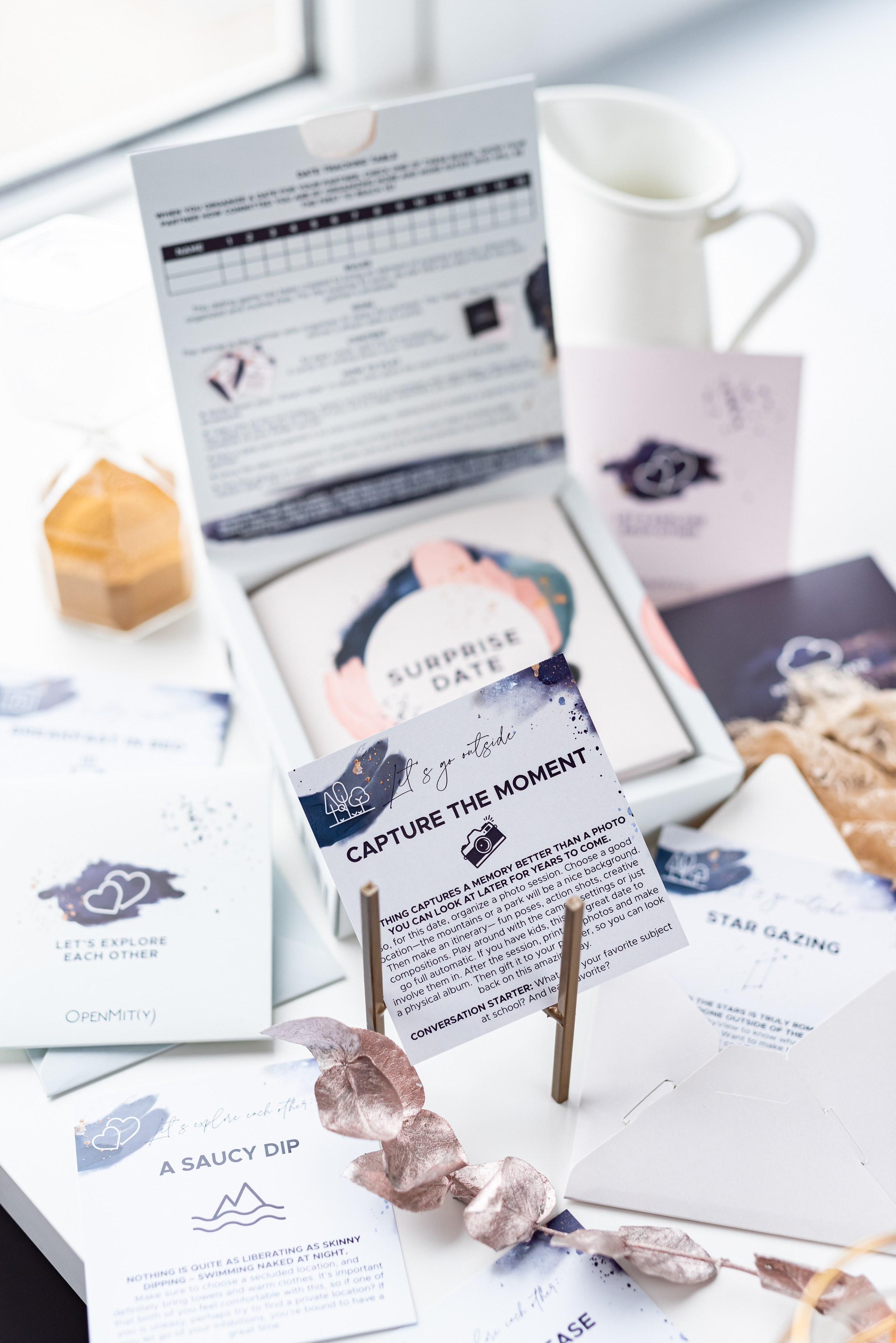 Openmity Surprise Date Cards. Fotogrāfs Rīgā. Gīmenes, individuālās un dažādu produktu fotosesijas