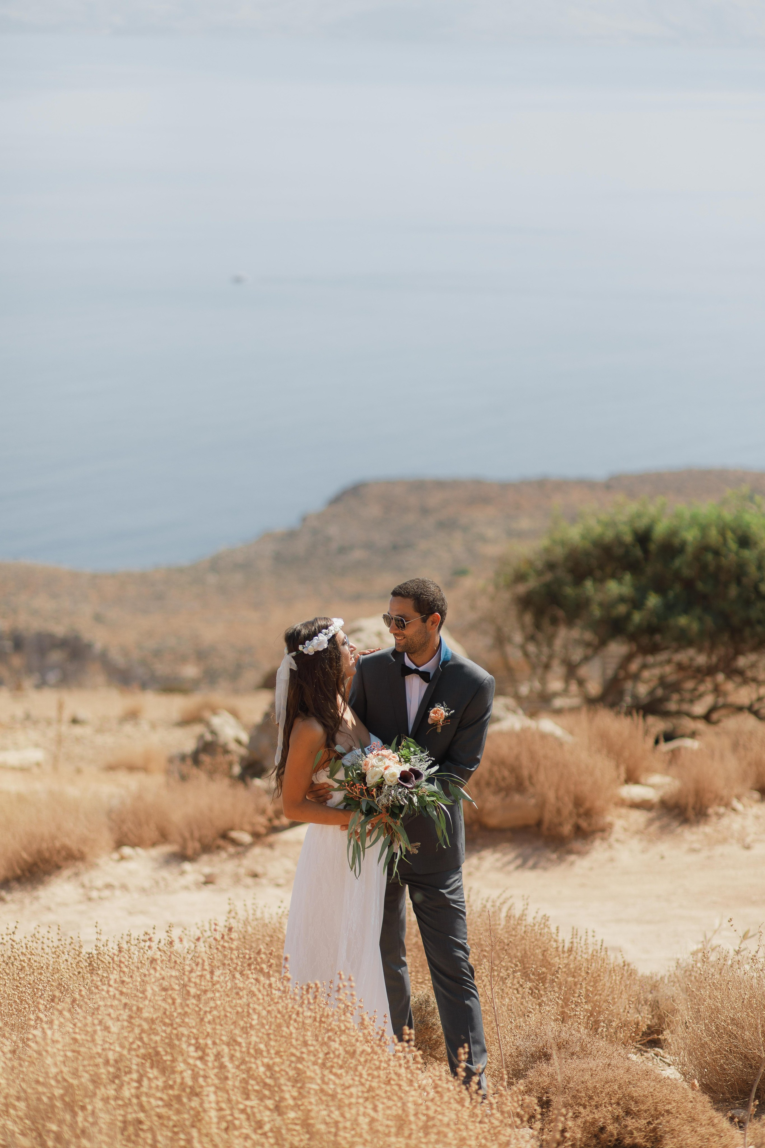 Marino & Steffi, Crete. Denny Savon — Photographer in Santorini | Weddings, Love Stories & Flying Dress