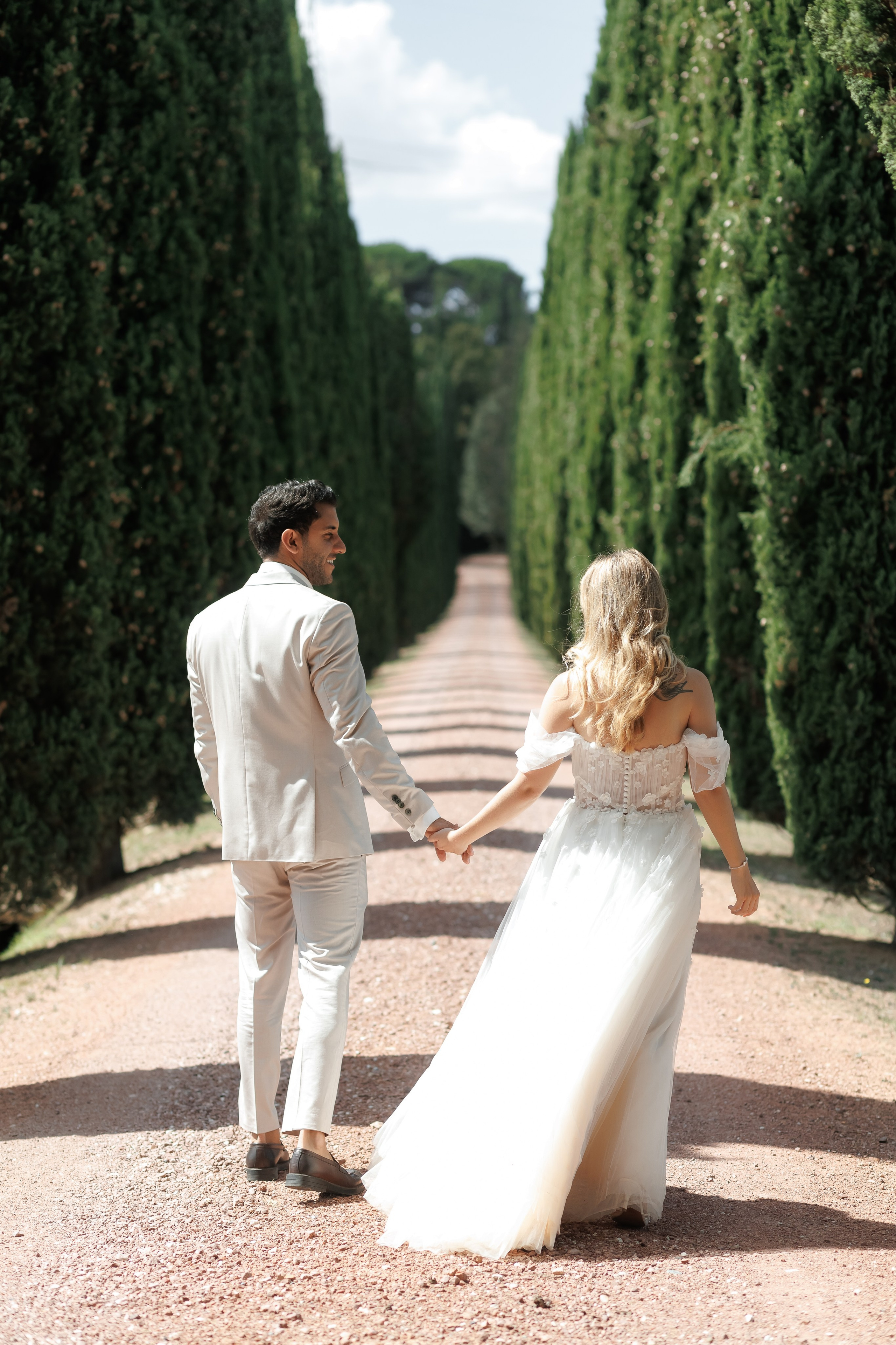 Lea & Basilio, Toscana 2025. Hochzeitsfotografie in Berlin Nataliia Schütze