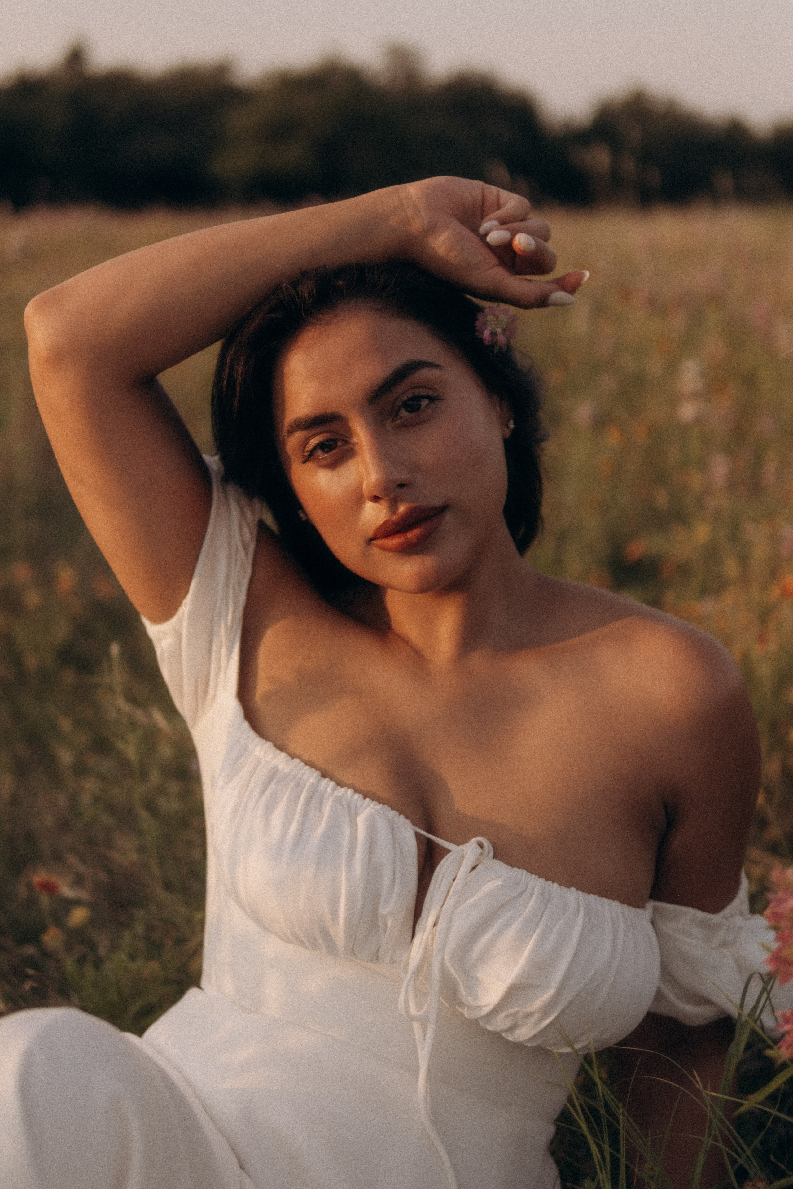 Fields of Flowers. Lens Captures Life