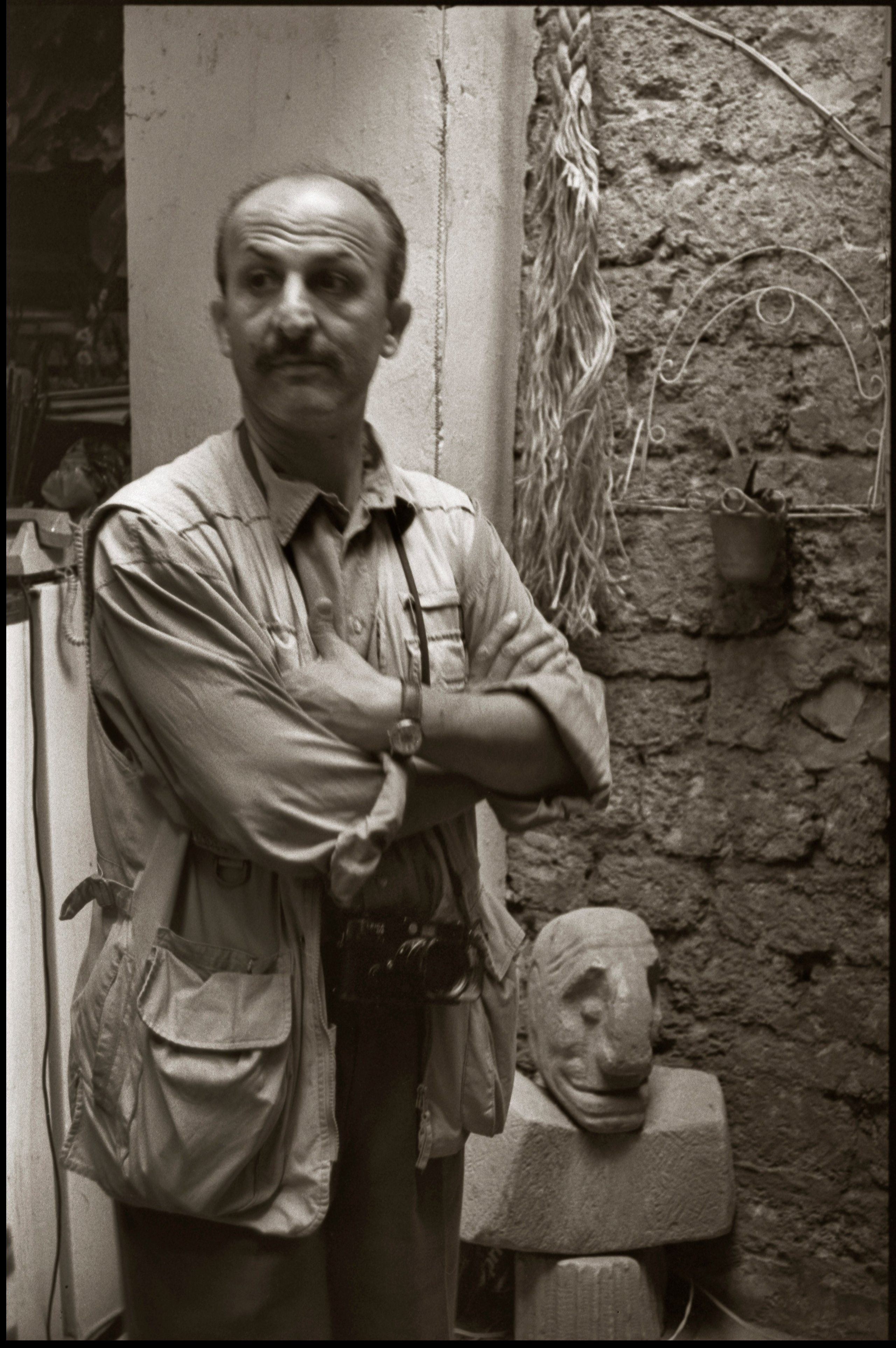 Reza Deghati, photographer. Baku, 1997