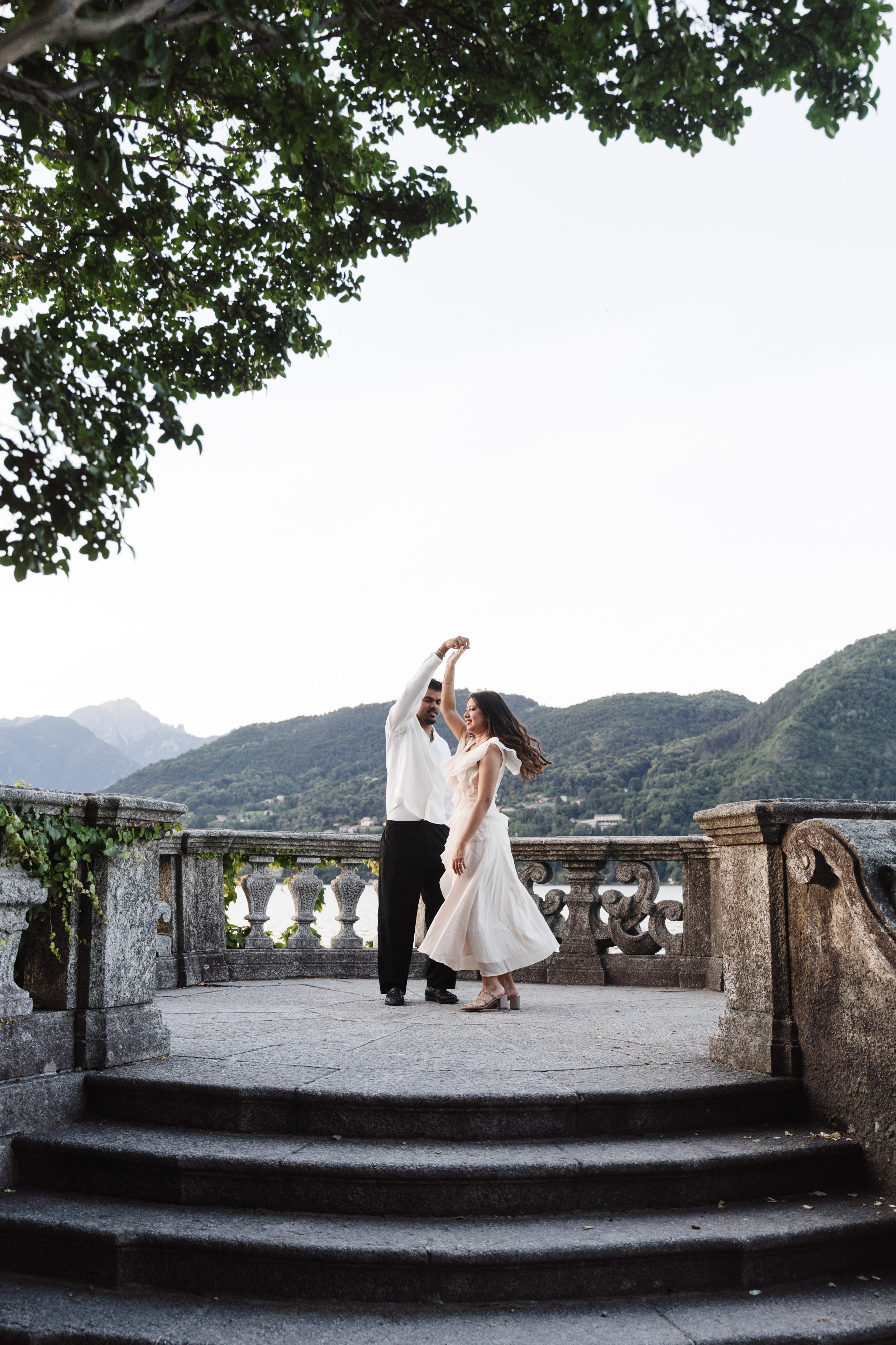 Secret Proposal in Tremezzo. Lake Como Proposal Photographer | Surprise Proposals & Engagements
