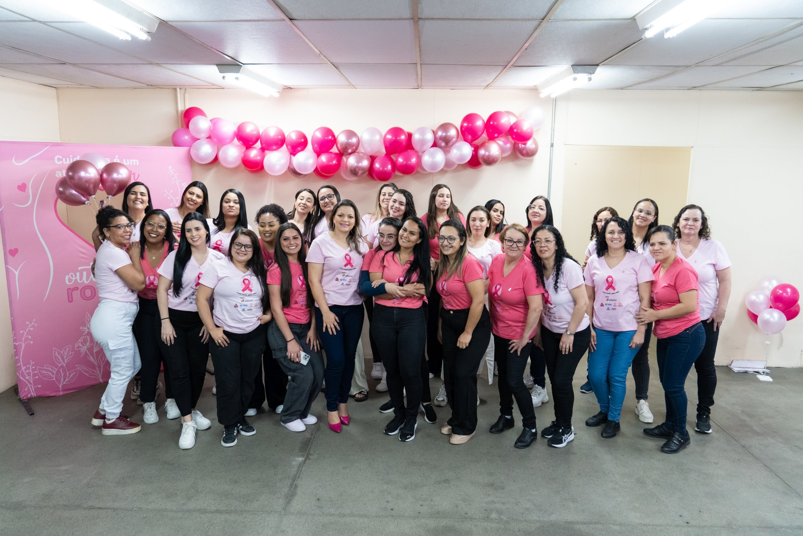 Alfatest Outubro Rosa 2025. Luiz Medeiros Produções