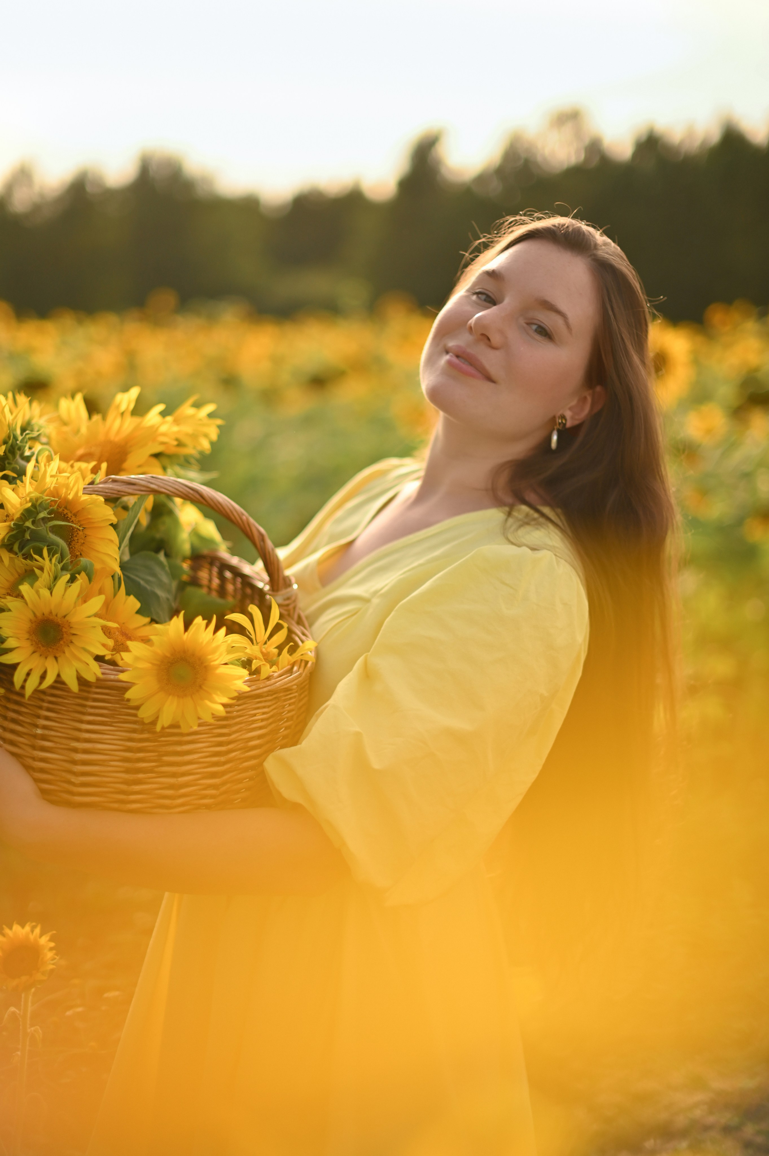 Подсолнухи. Детский и семейный фотограф в финляндии дина пулкка. контент фотограф