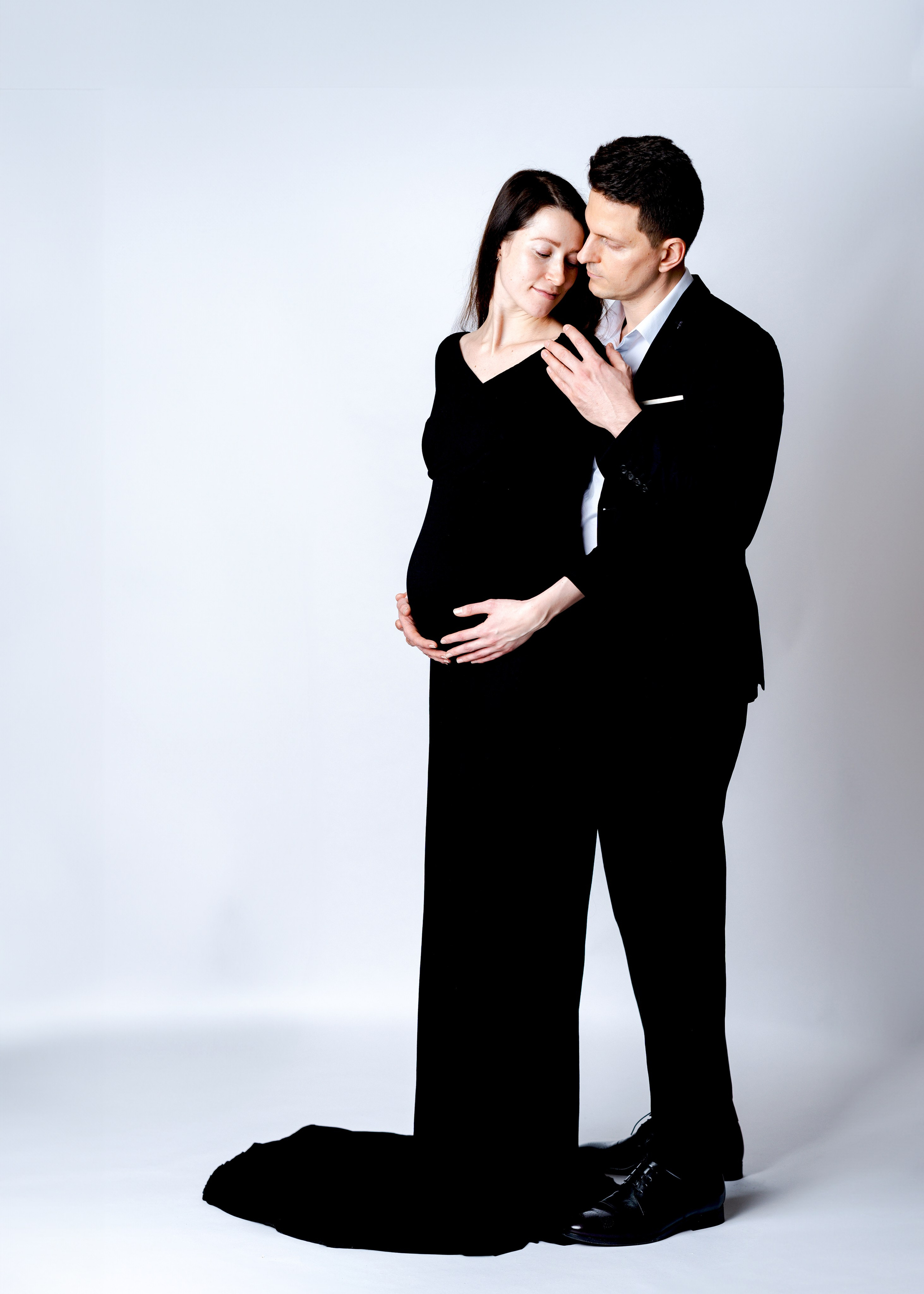 Gravidfotografering. Family and portrait photographer Natalja Biteniece