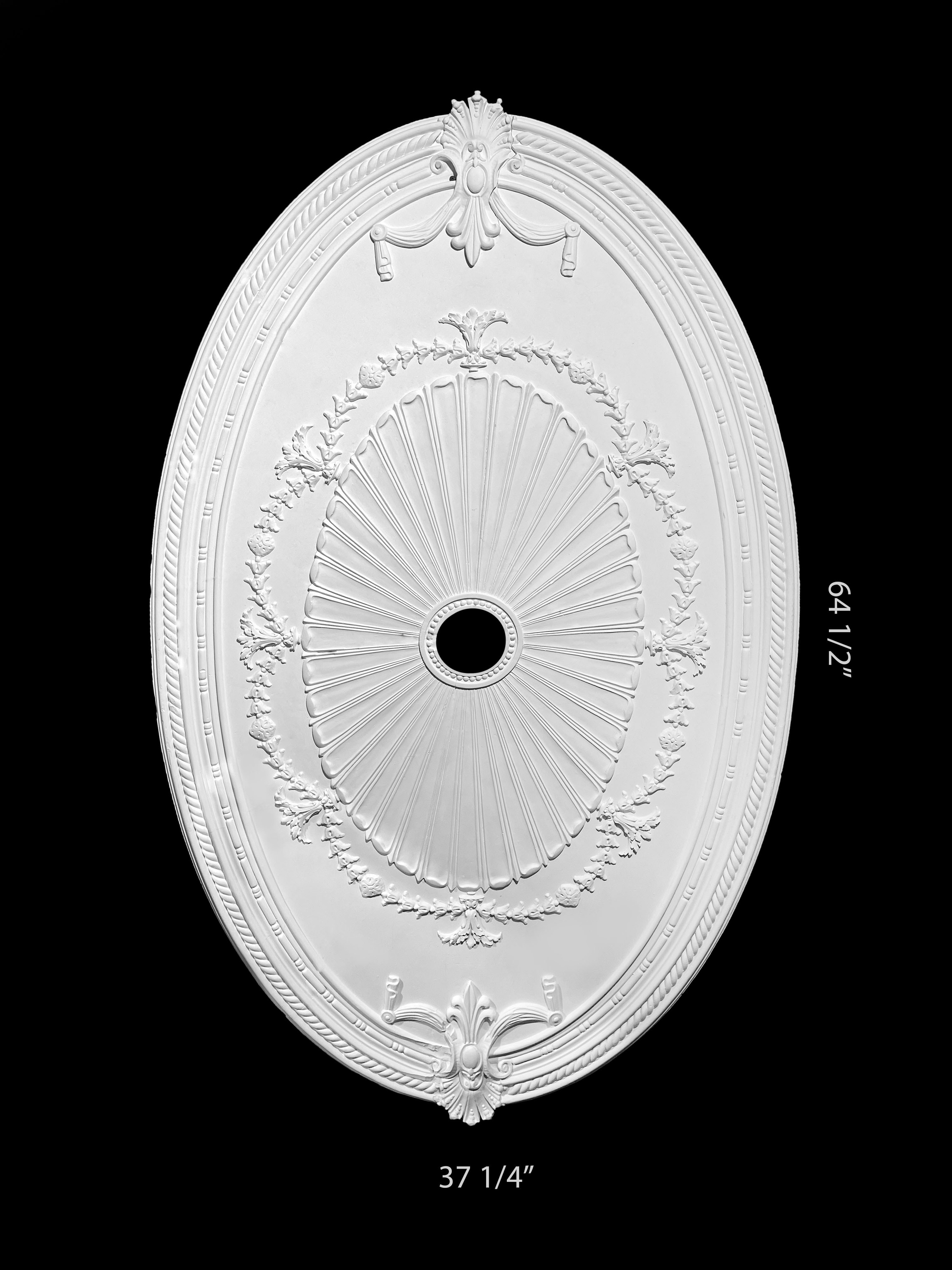Medallions. Plaster molding