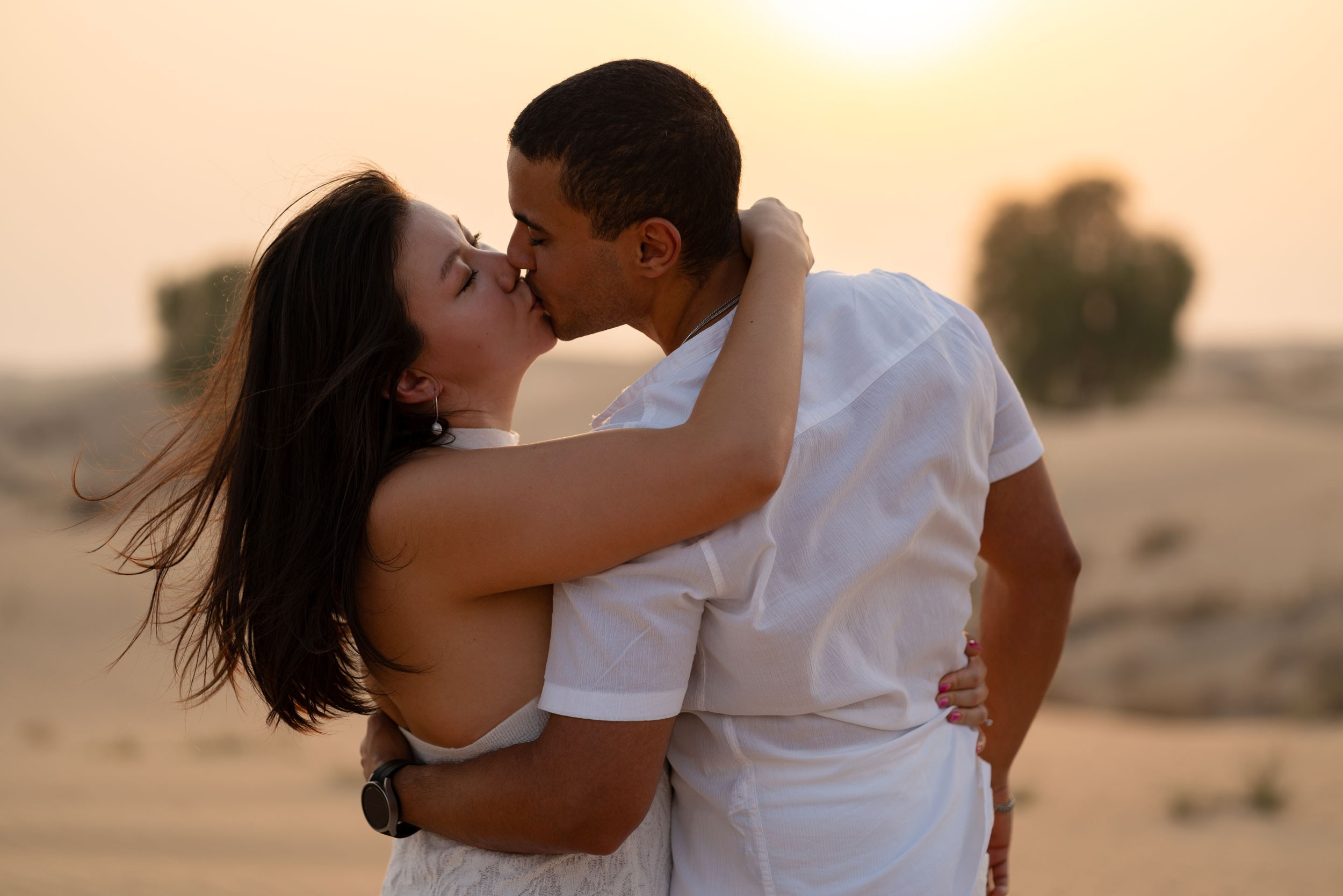 Sunset of Two Hearts. Angela Iakovleva — Family Photographer in Dubai