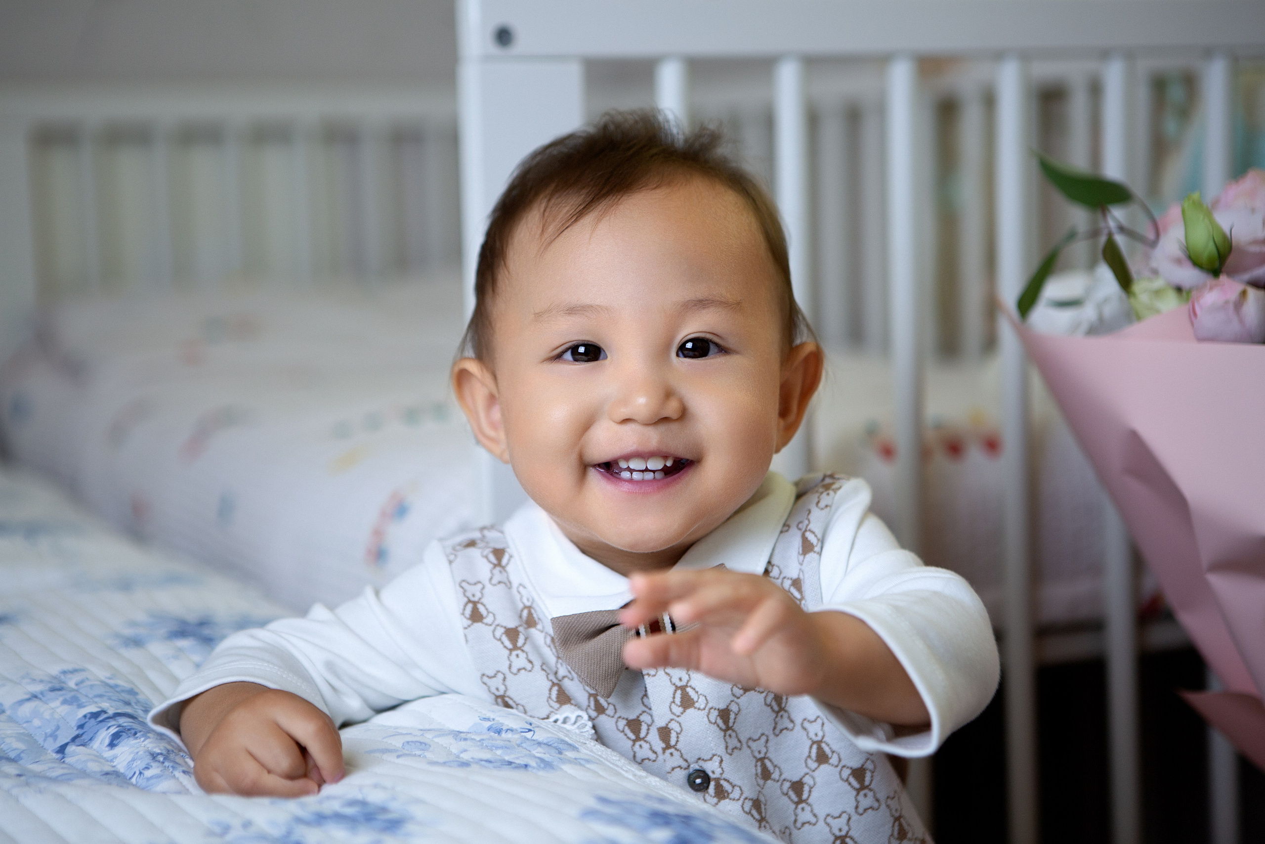 Айсар дома. Фотограф беременности, ньюборн и годовасиков в Корее Жанна Хан