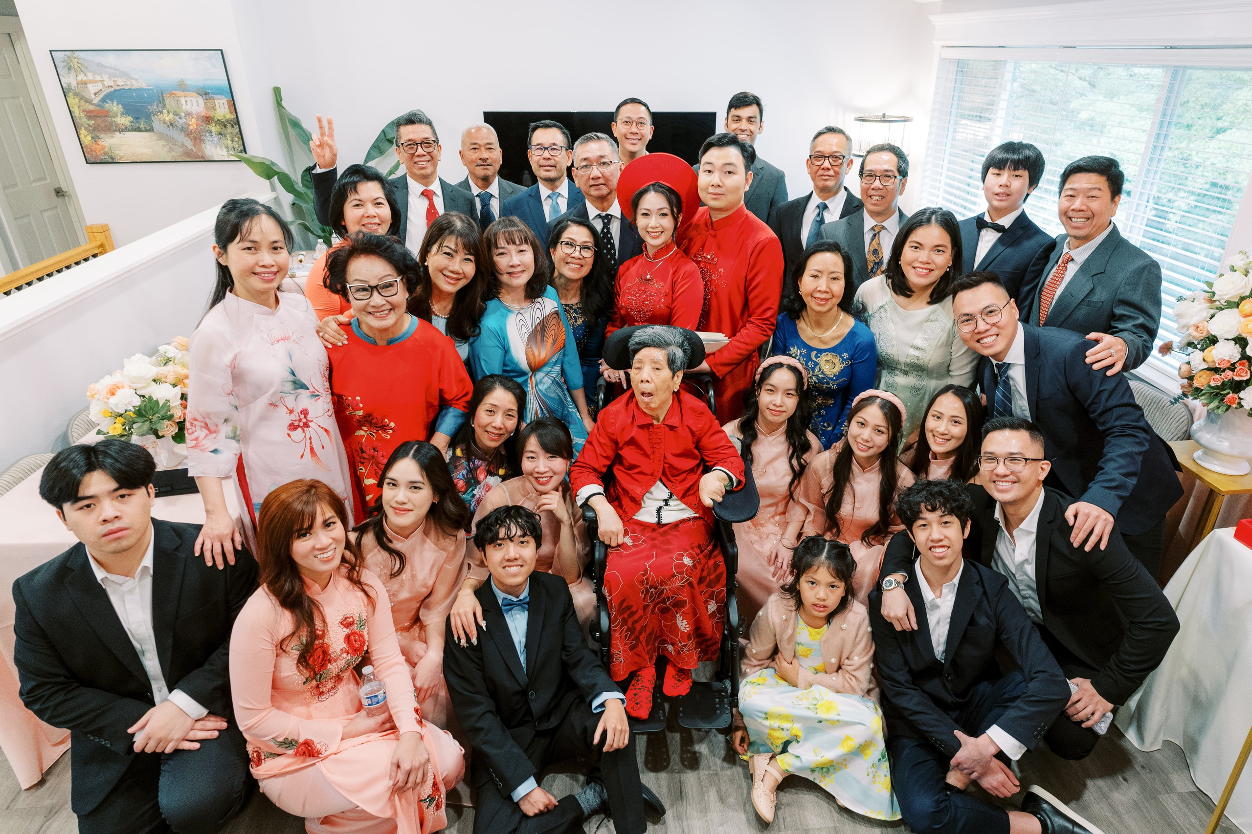 Vietnamese Tea Ceremony. Bellevue, WA. July 2024. EVAN ARISTOV WEDDING PHOTOGRAPHY — Seattle Wedding Photographer