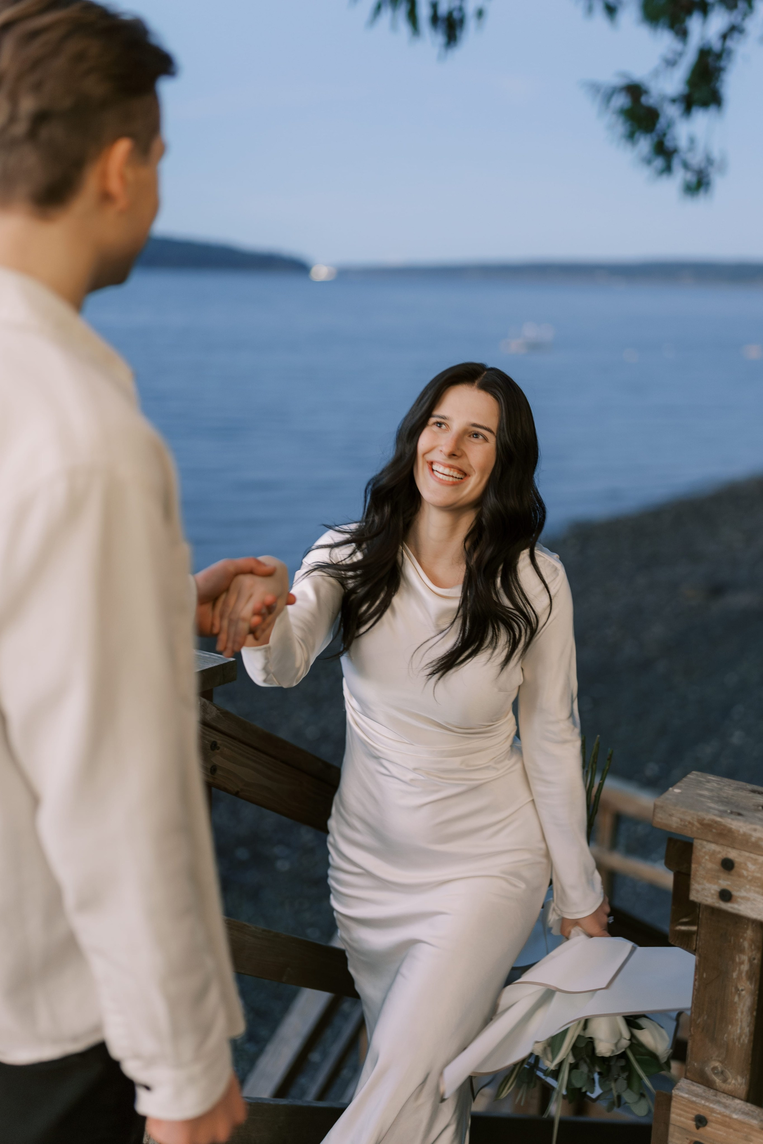 Proposal. January 2025. Seabeck, Washington State. EVAN ARISTOV WEDDING PHOTOGRAPHY — Seattle Wedding Photographer