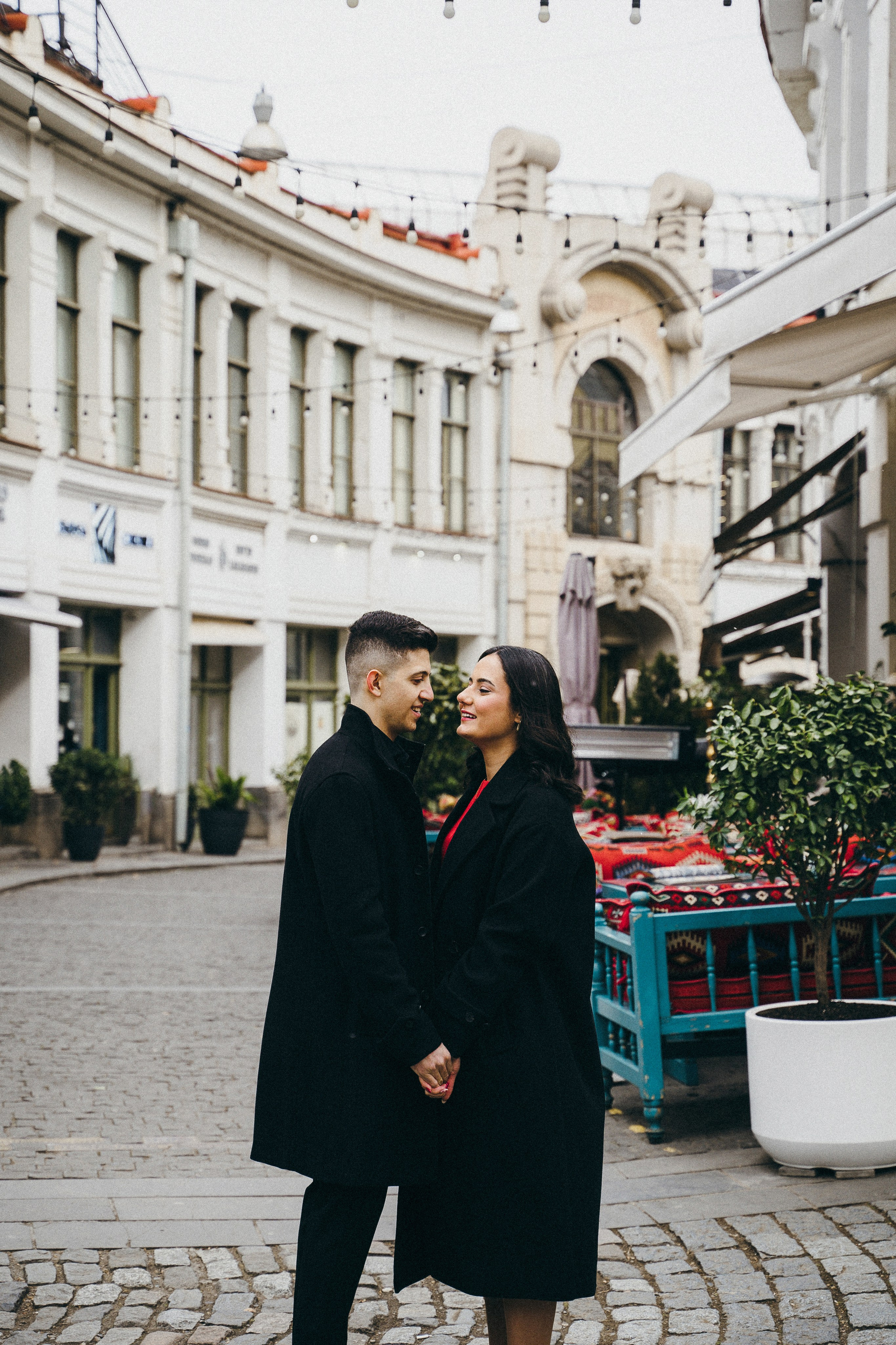 Girl in red. Photographer and travel-blogger Aleksandra Gritsenko