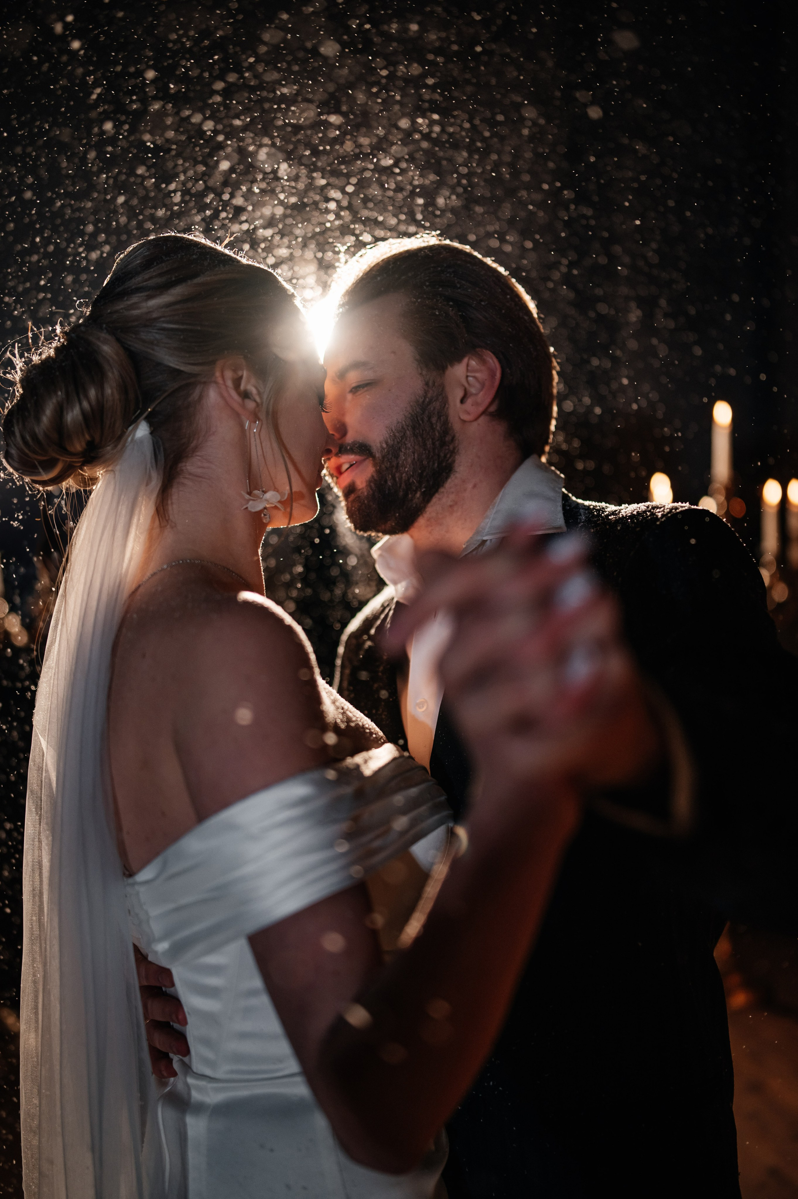 В зимнем замке со свечами. Фотограф Таллинн — свадьба |семья | lovestory