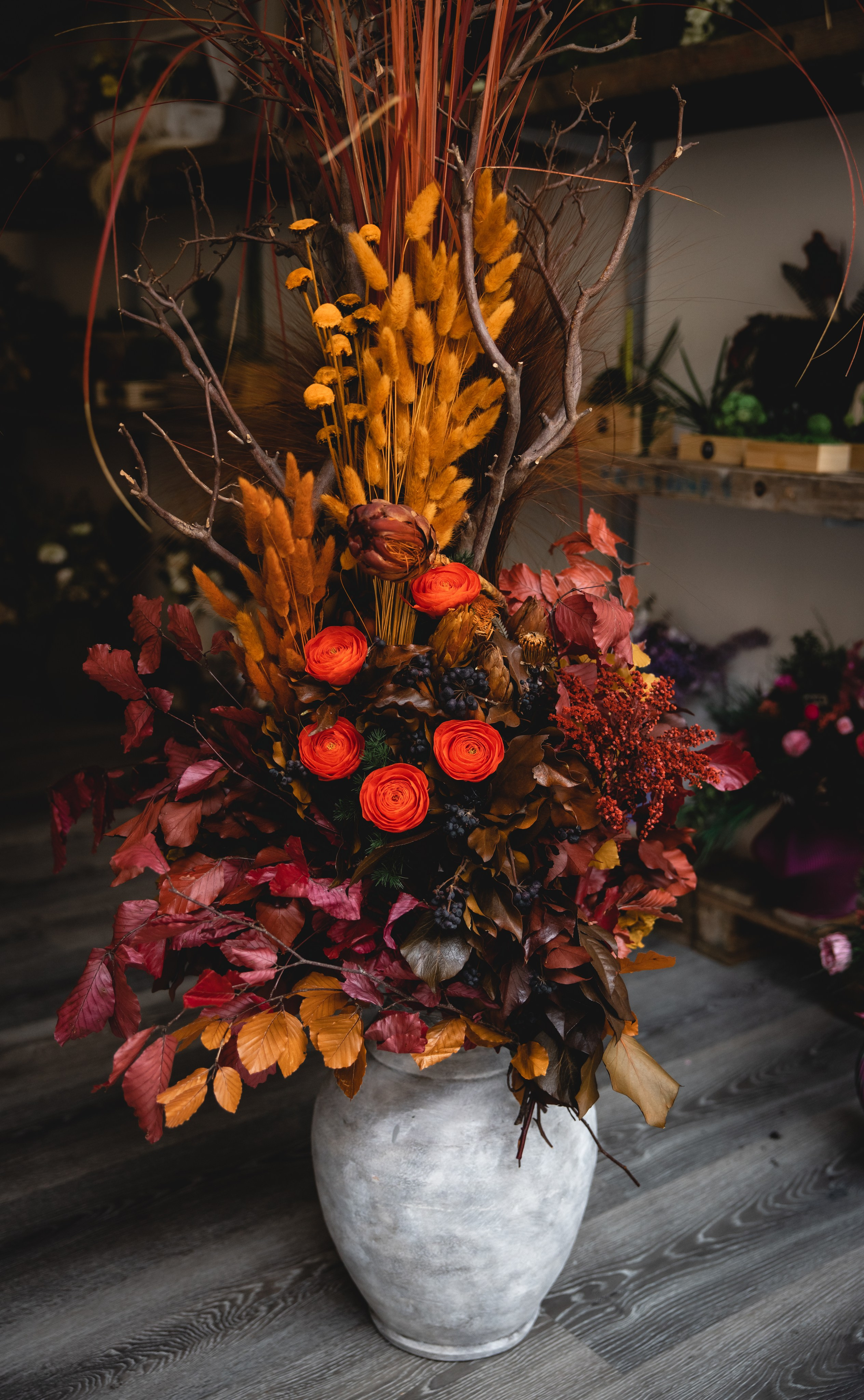 Wow blomster. Professional wedding photographer in Copenhagen, Denmark — Julia Byron