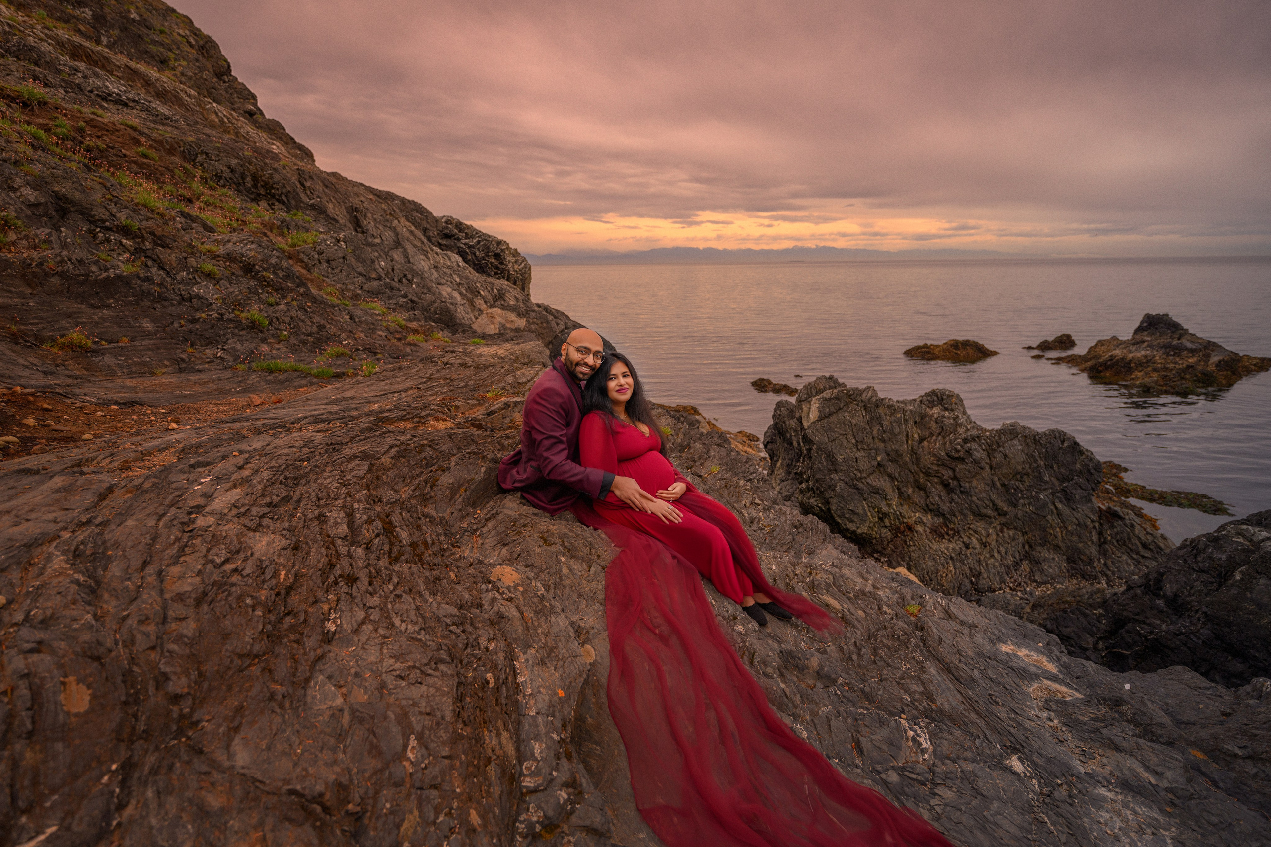 Azra & Akil. Wedding & family photography in Seattle area. Helen Michelle photographer