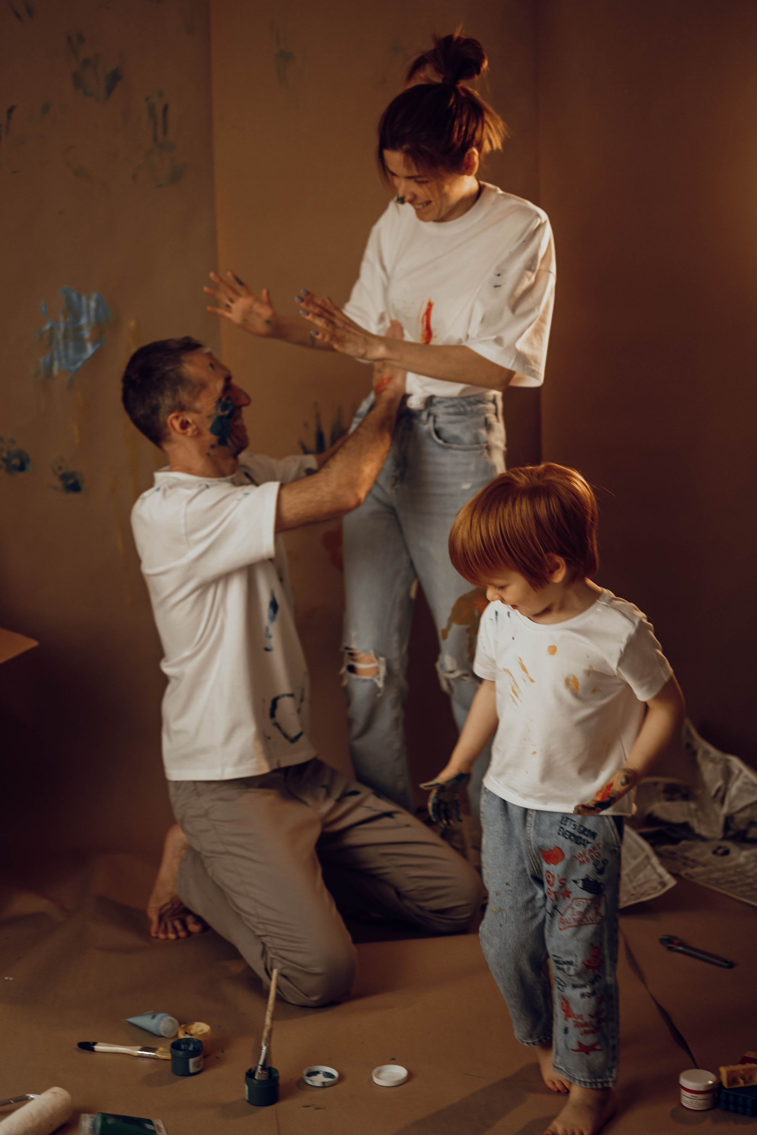 Полина, Вова и Назар. Фотограф Ирина Новикова