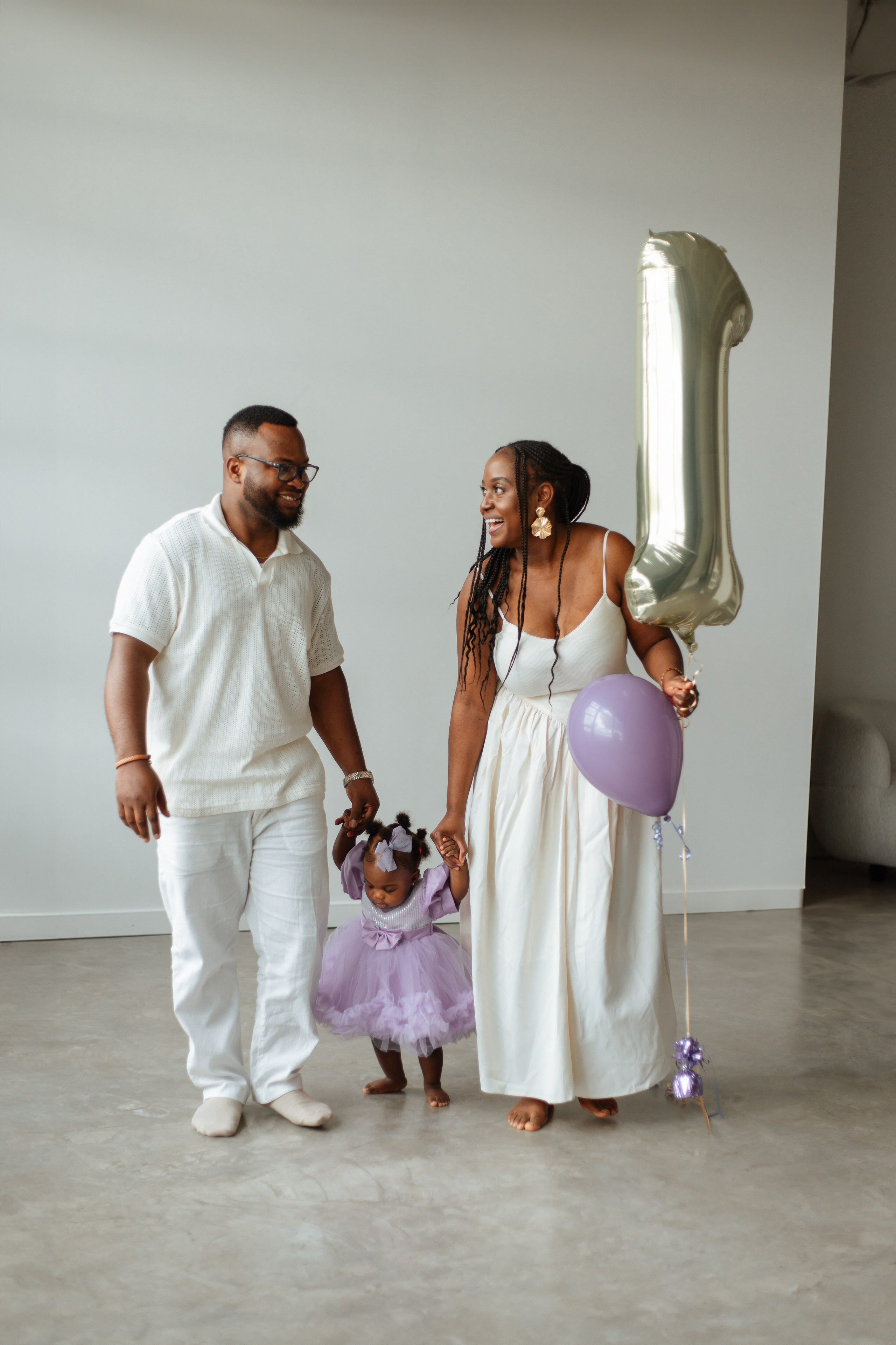 Michaela’s 1st birthday. Home