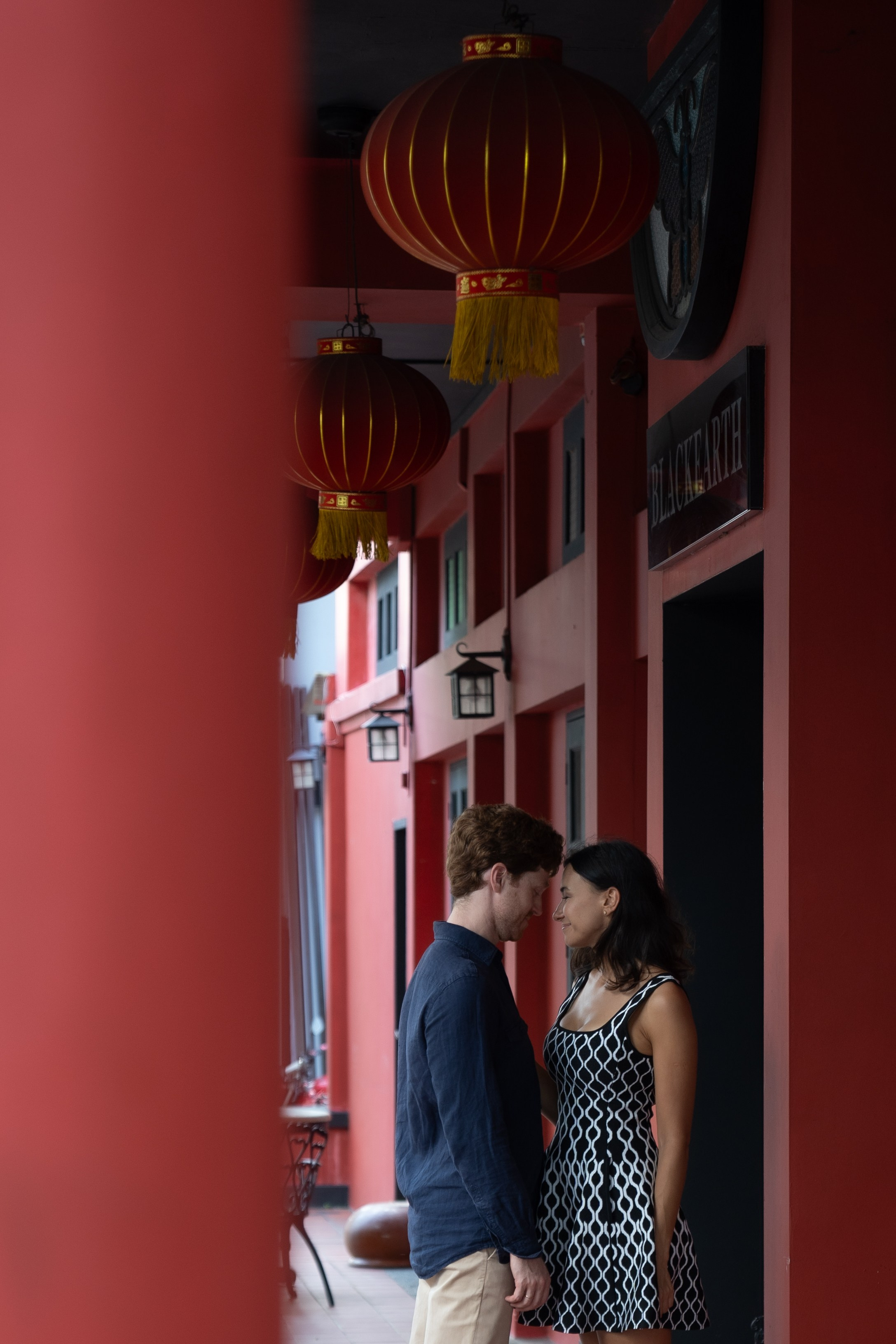 Love story. Dasha in Singapore