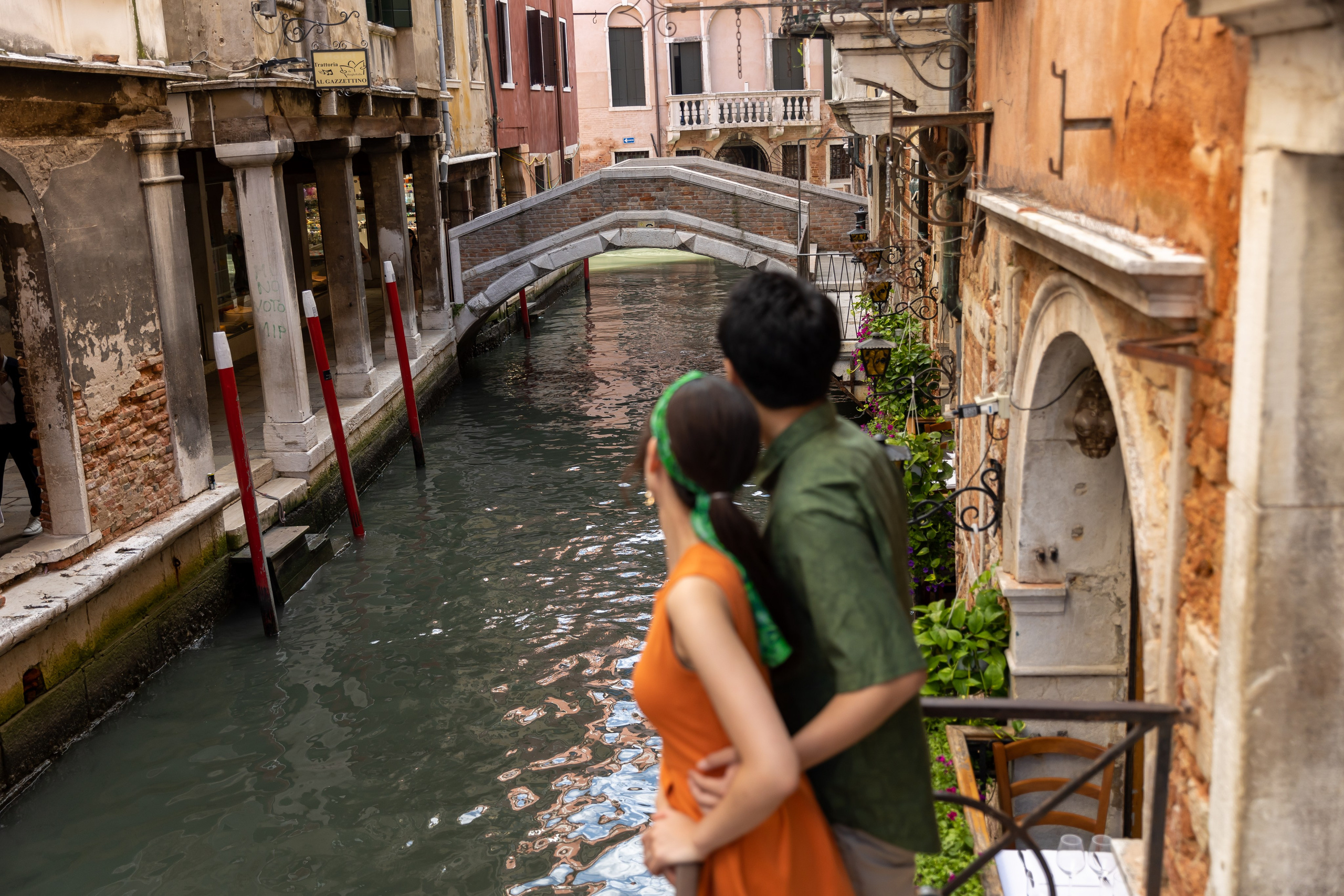 Nana and Seiya in Venice