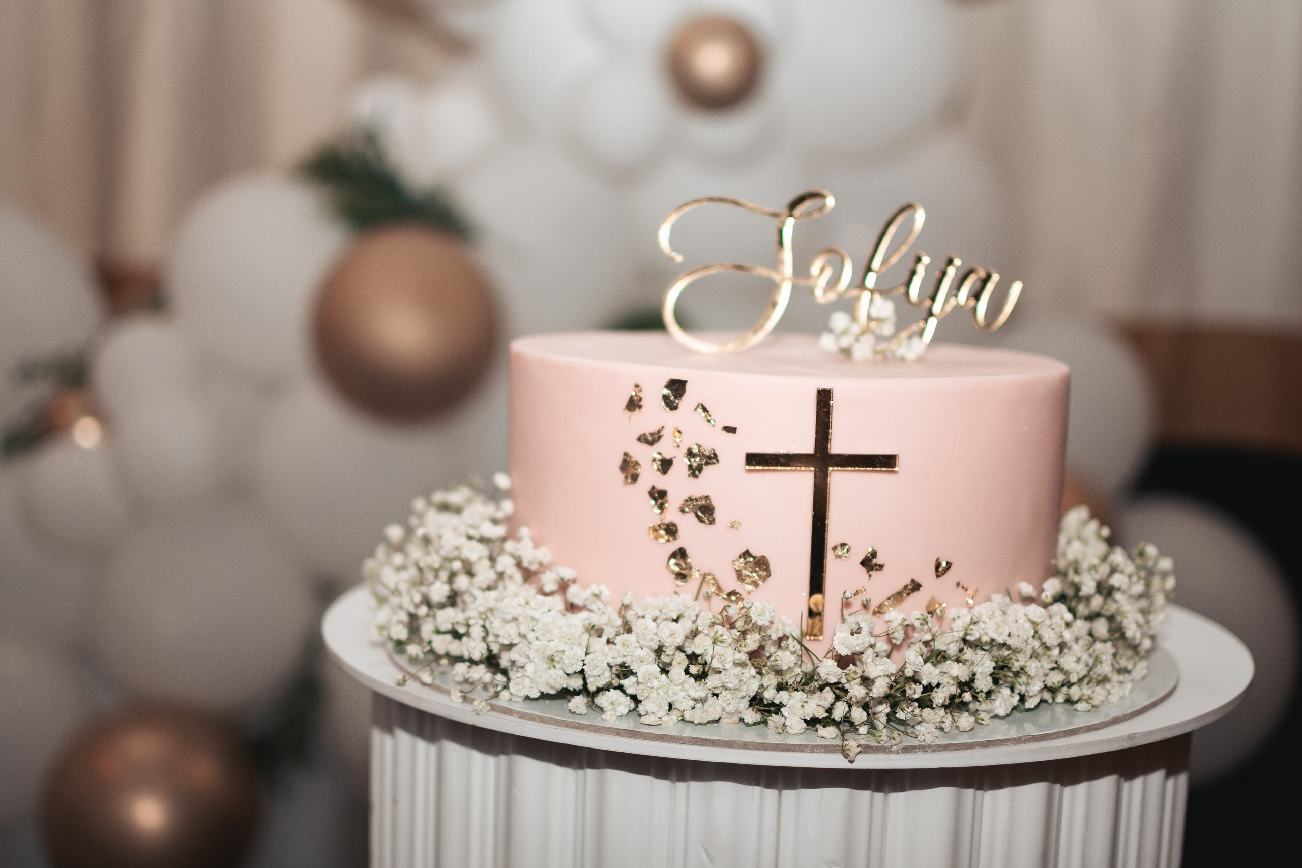 Sofija, krštenje i rođendan. BambinaaPhotography