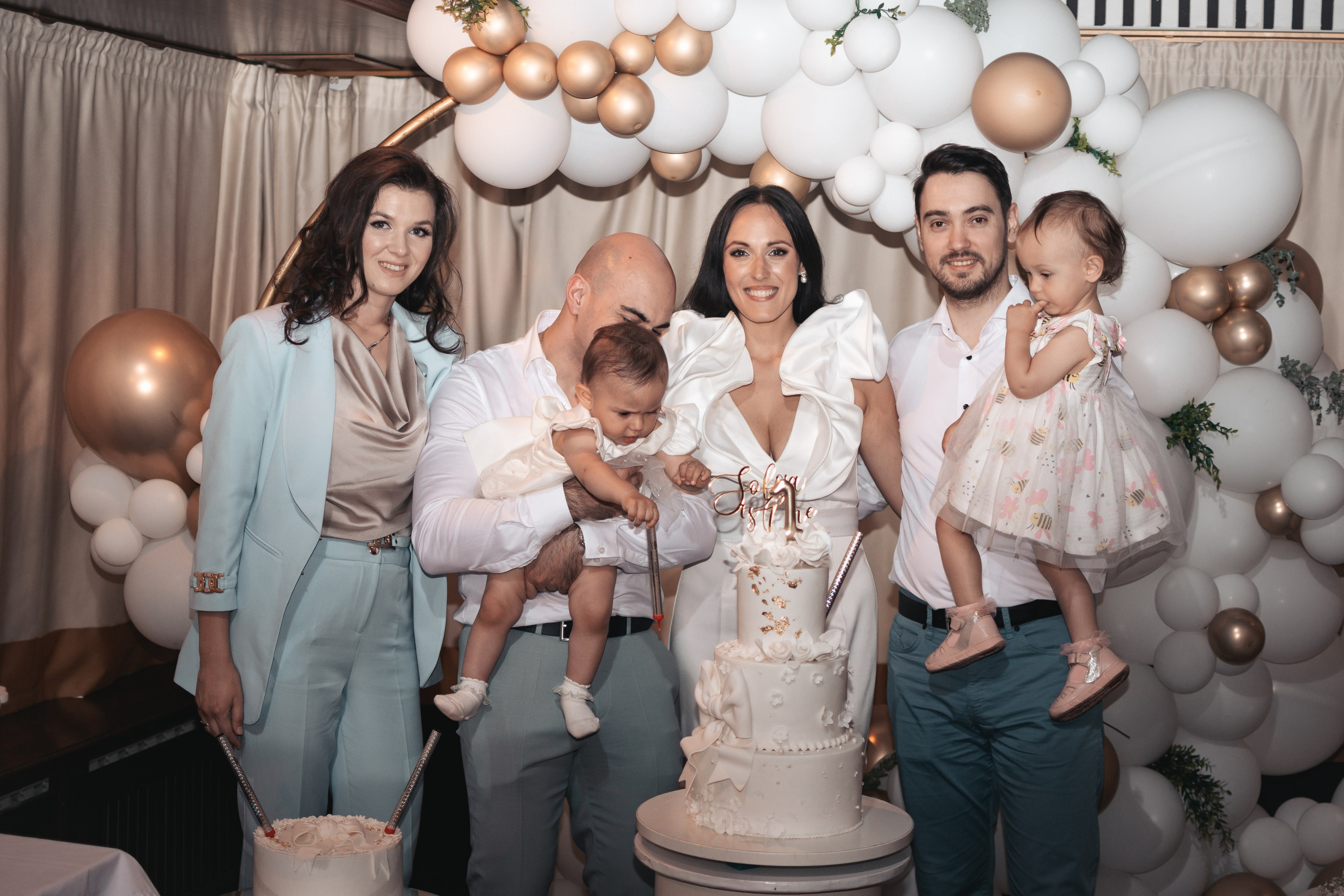 Sofija, krštenje i rođendan. BambinaaPhotography