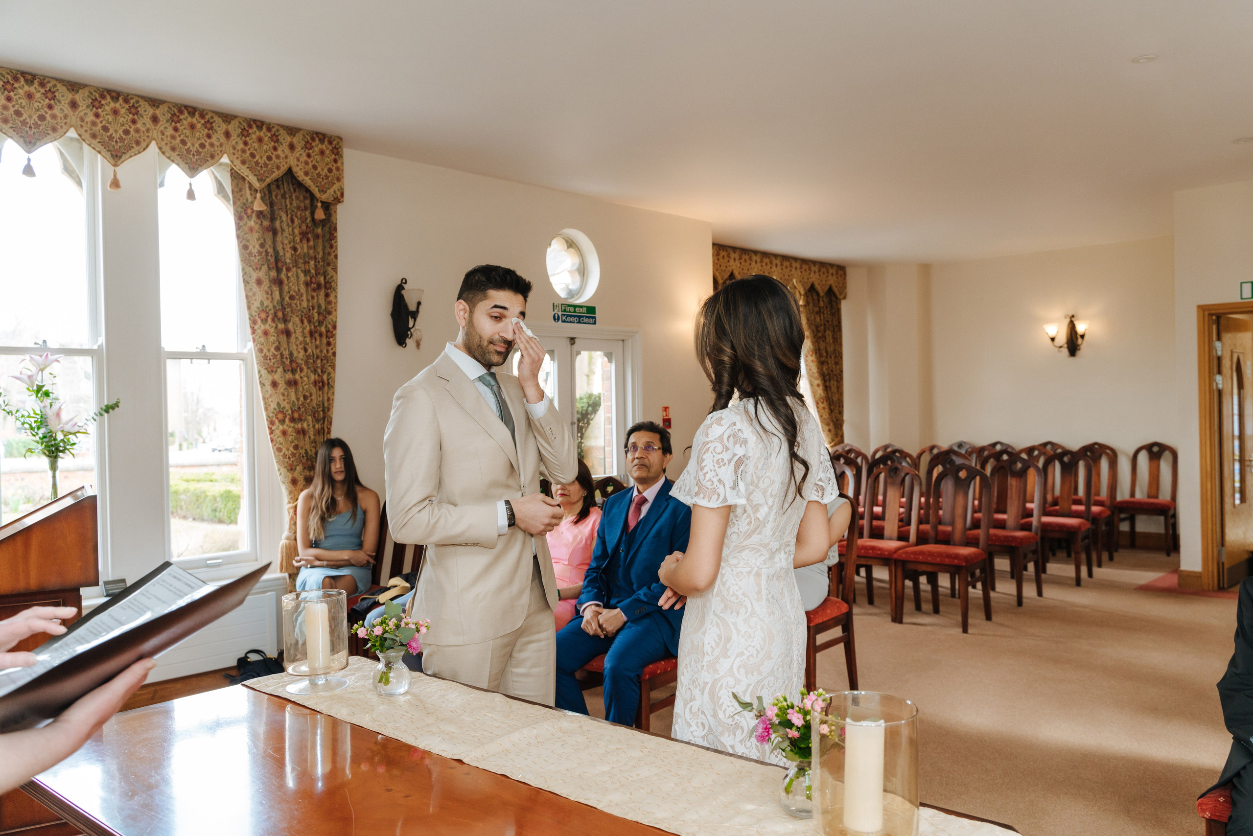 St Albans Register Office, St Albans Register Office wedding , St Albans, wedding in St Albans, civil ceremony in St Albans Register Office, small wedding, photographer for small wedding in St Albans Register Office