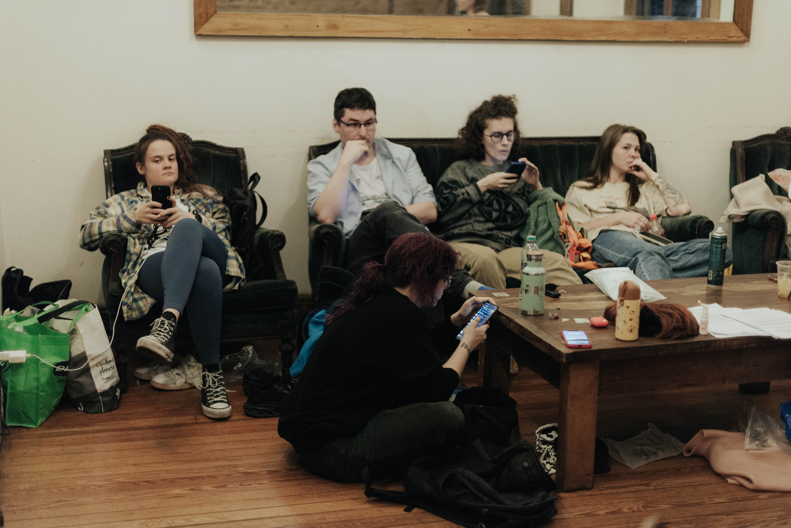 Репетиция @ojo.teatro. Photographer @elmirkami in the city of Buenos Aires