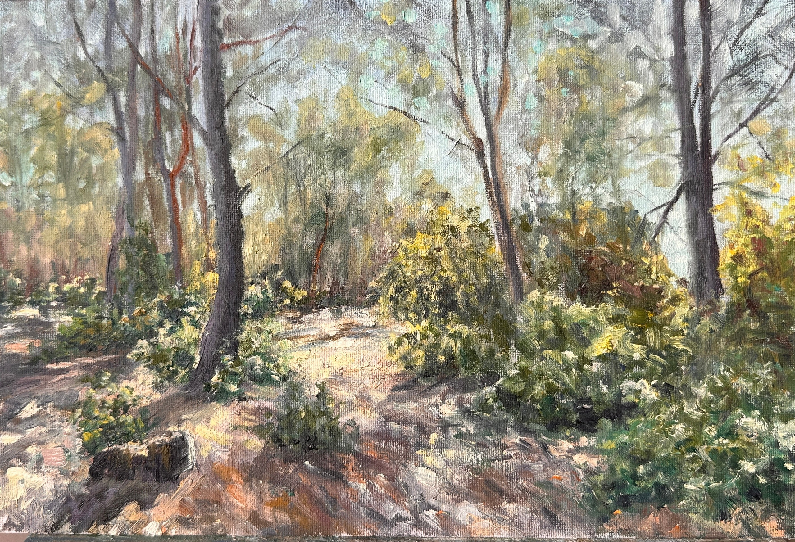 20 X 30, lienzo sobre cartón óleo